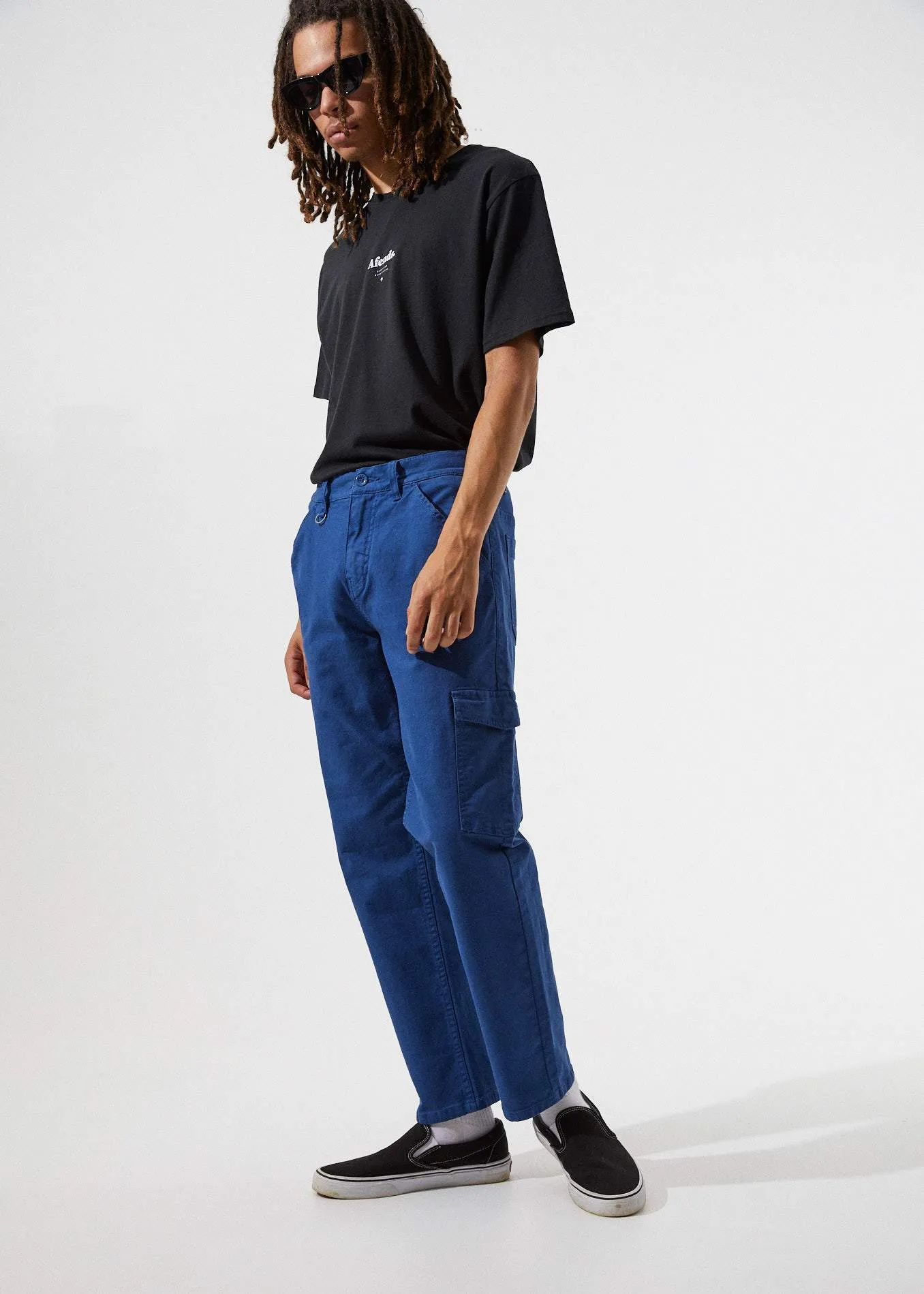 Afends Mens Distorted  - Standard Fit Tee