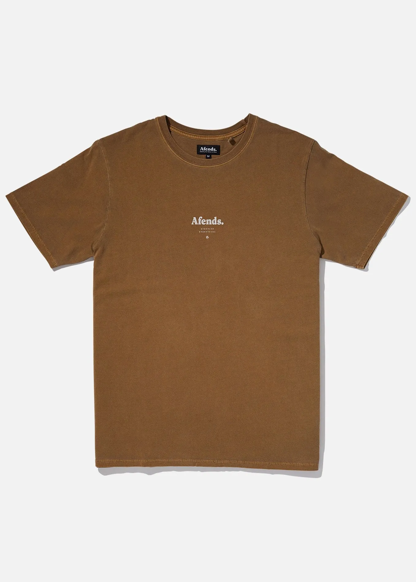 Afends Mens Distorted  - Standard Fit Tee