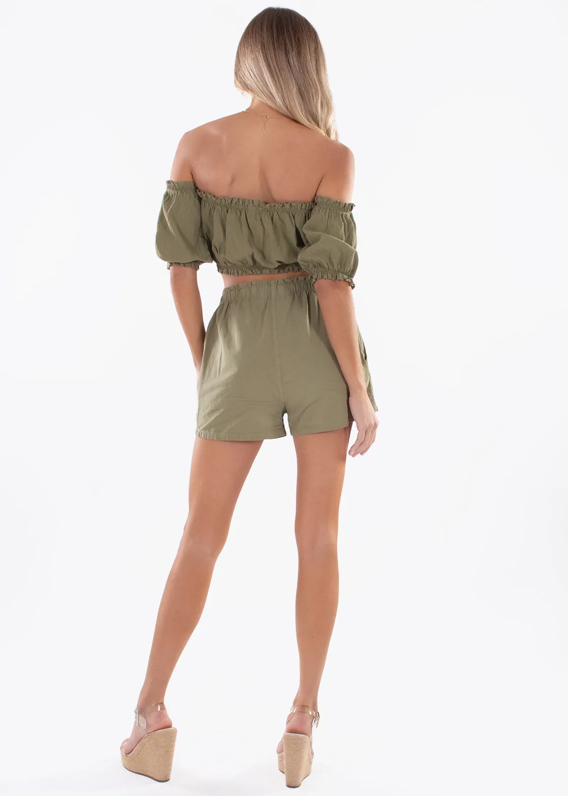 'Ayla' Puffed Sleeve Top