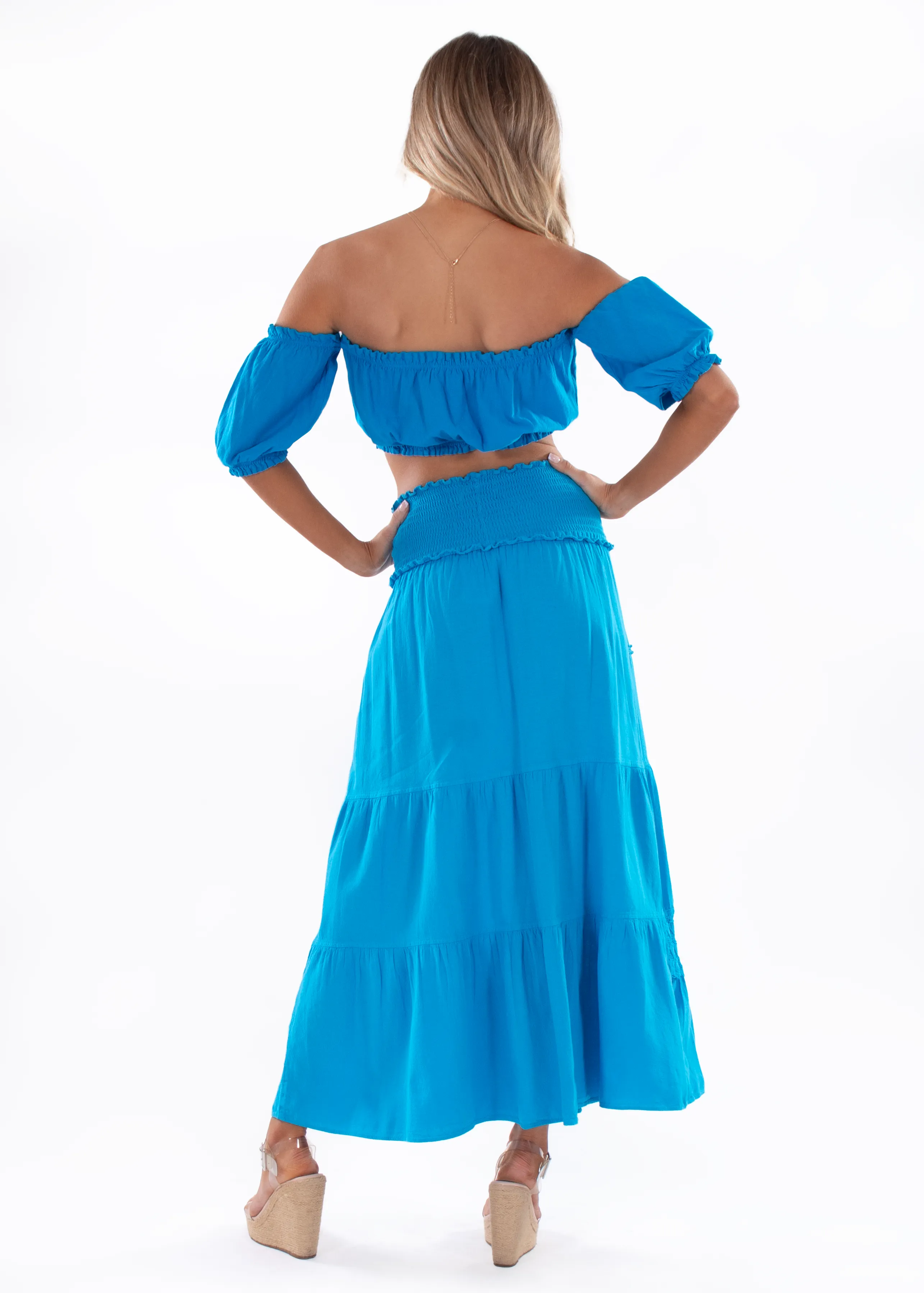 'Ayla' Puffed Sleeve Top