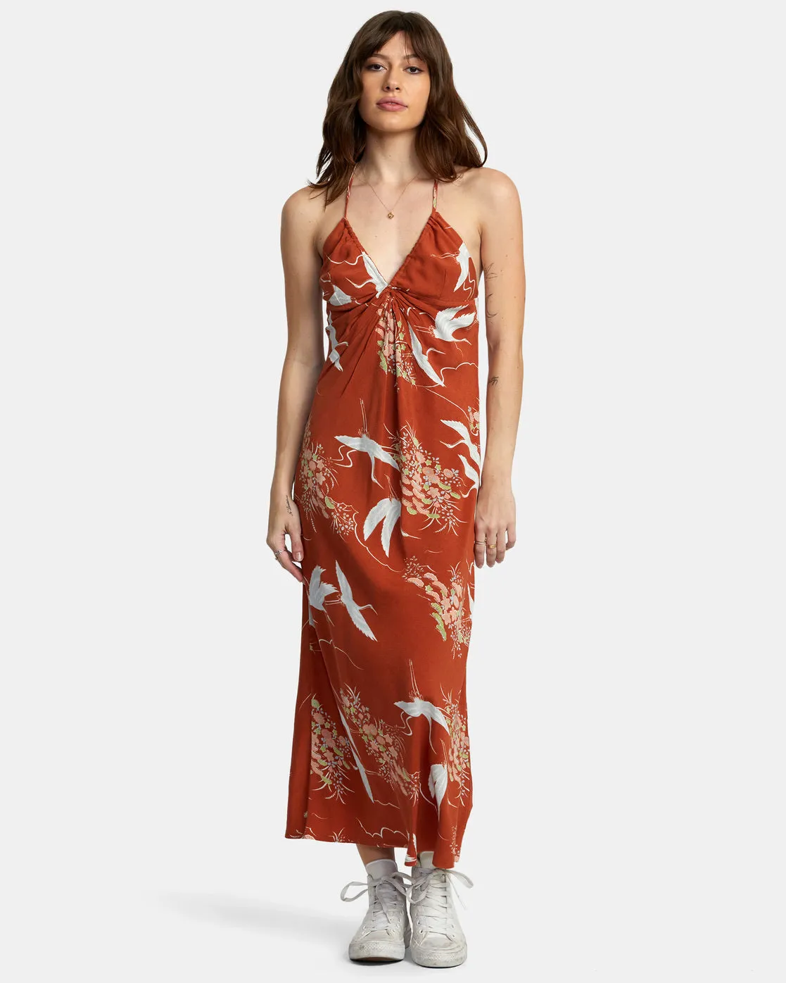 Billy Midi Dress - Sandlewood