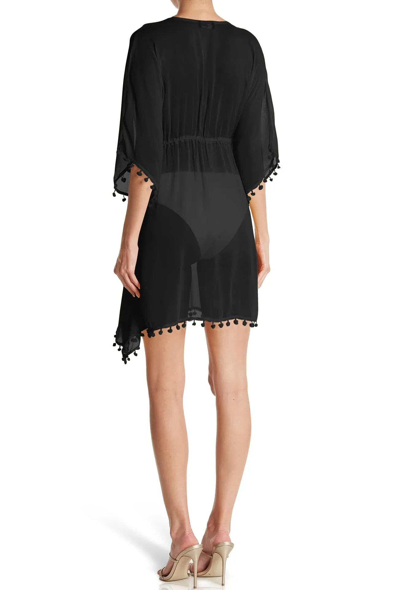 Black Kimono Cover Up