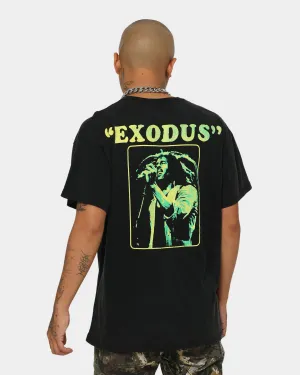 Bob Marley Exodus Vintage T-Shirt Washed Black