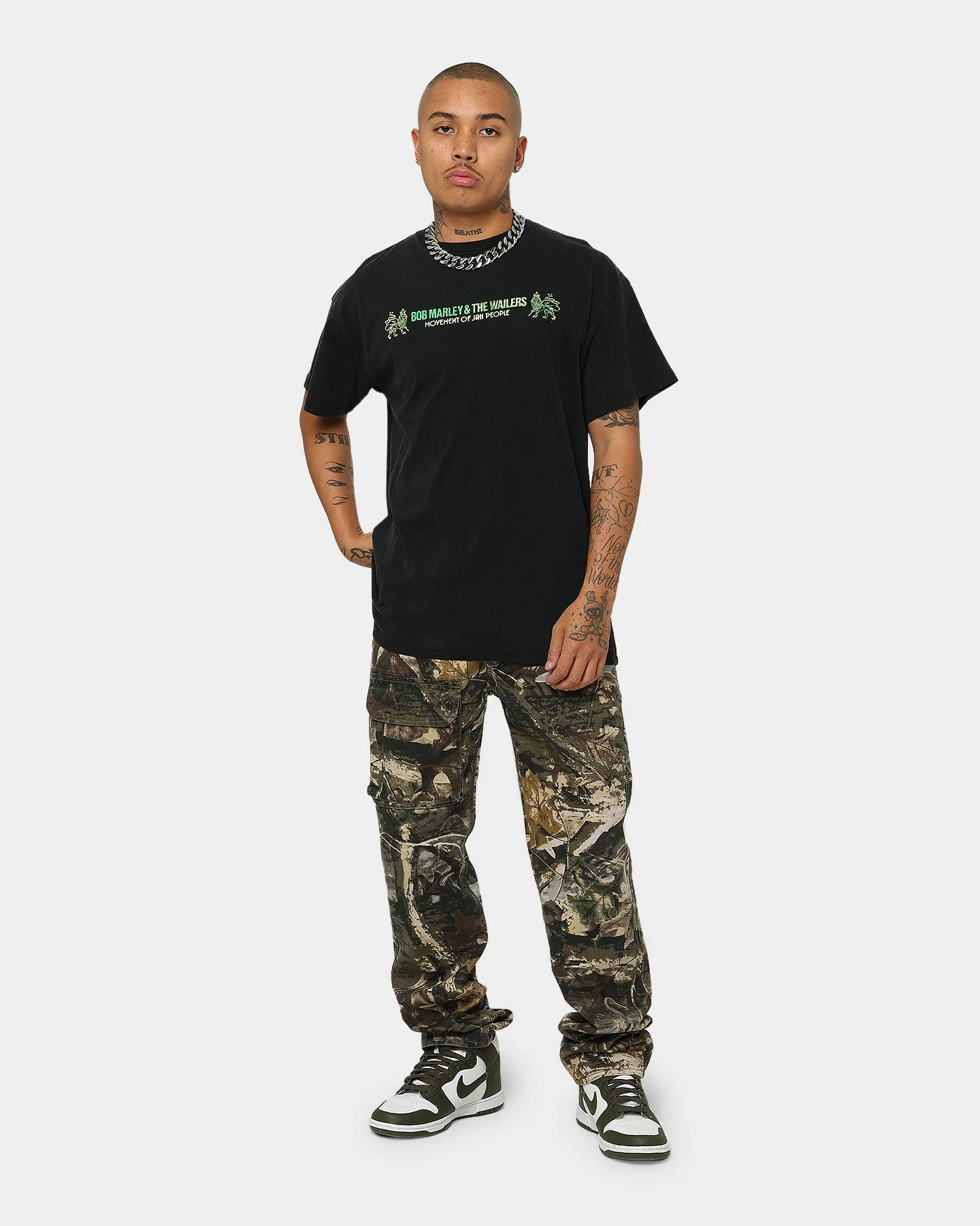 Bob Marley Exodus Vintage T-Shirt Washed Black