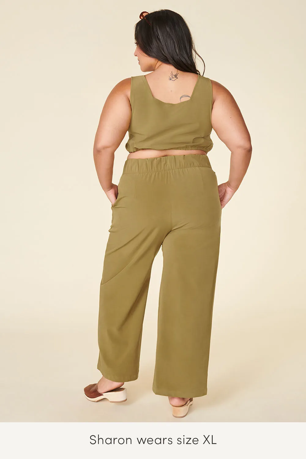 Cruiser Wide Leg Stretch Pant