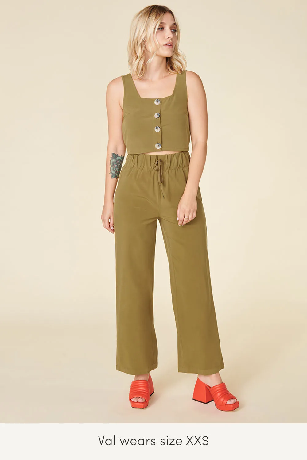 Cruiser Wide Leg Stretch Pant