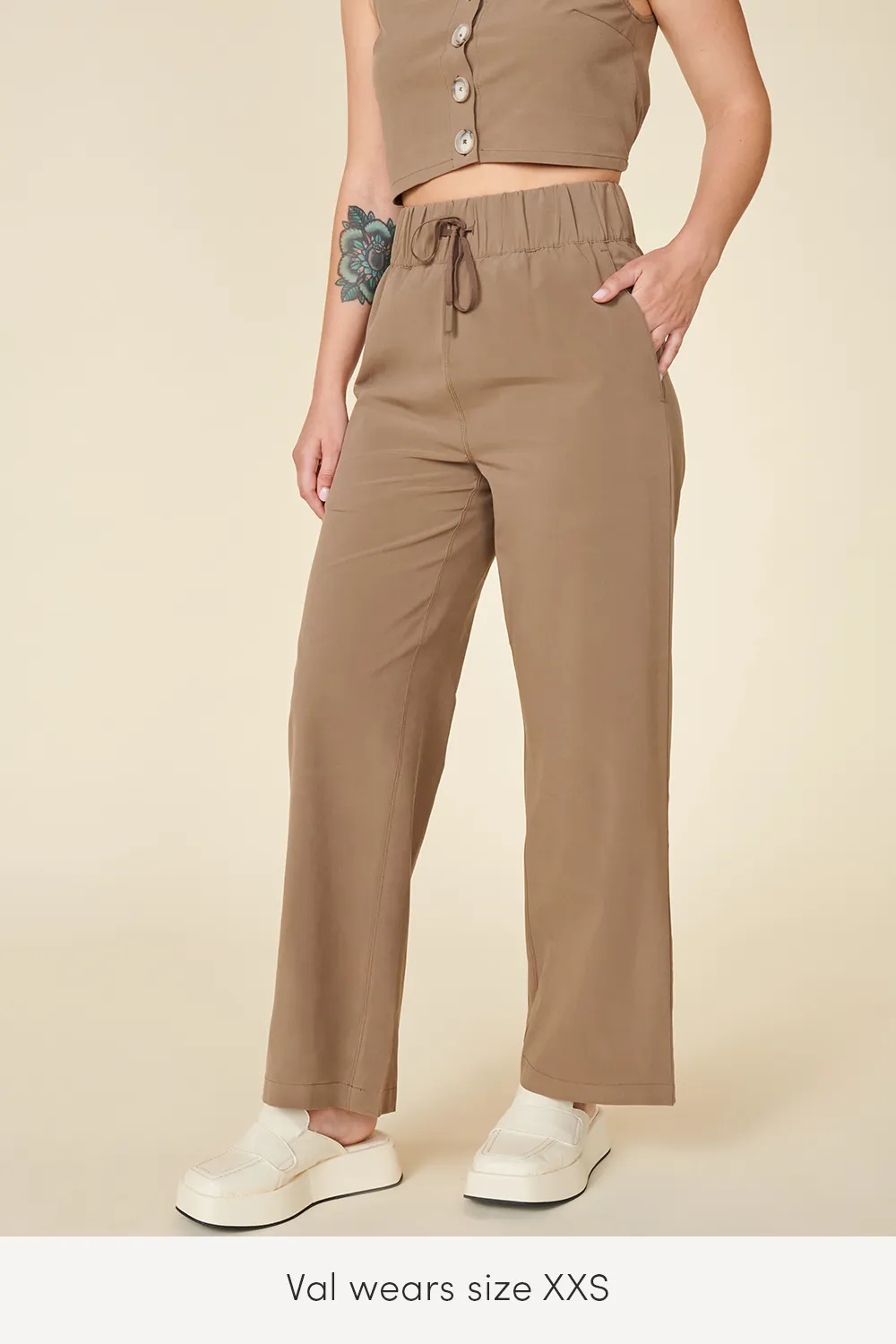 Cruiser Wide Leg Stretch Pant