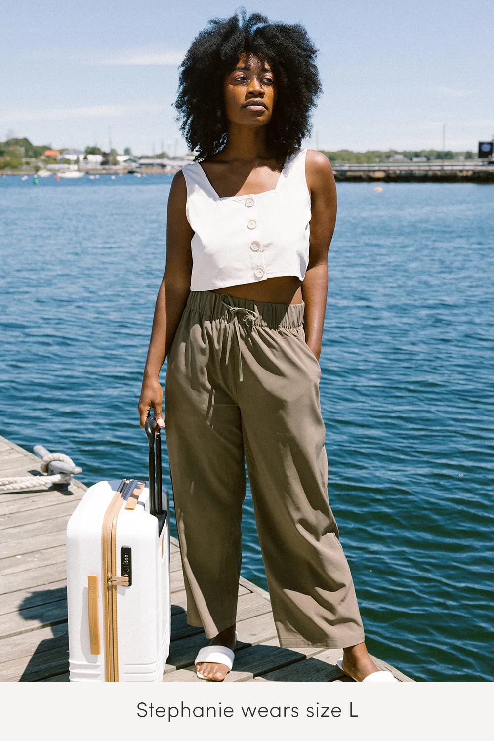 Cruiser Wide Leg Stretch Pant