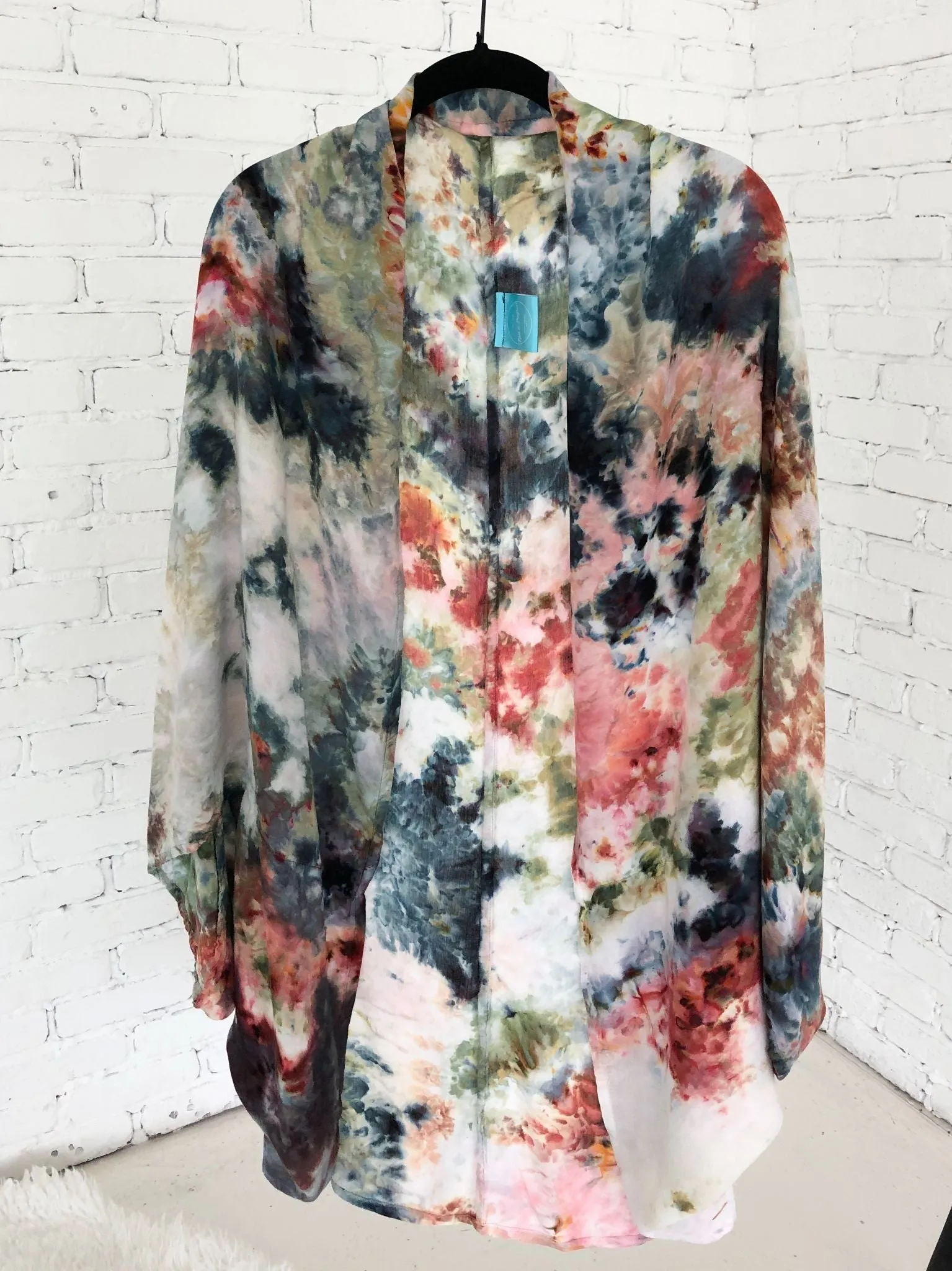 Dyed Cocoon Cardigan