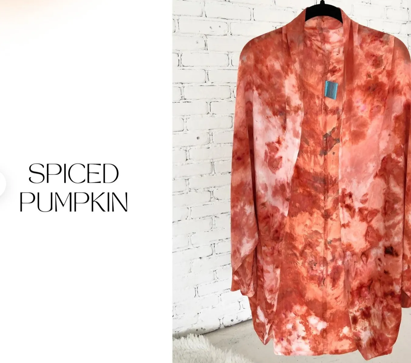 Dyed Cocoon Cardigan