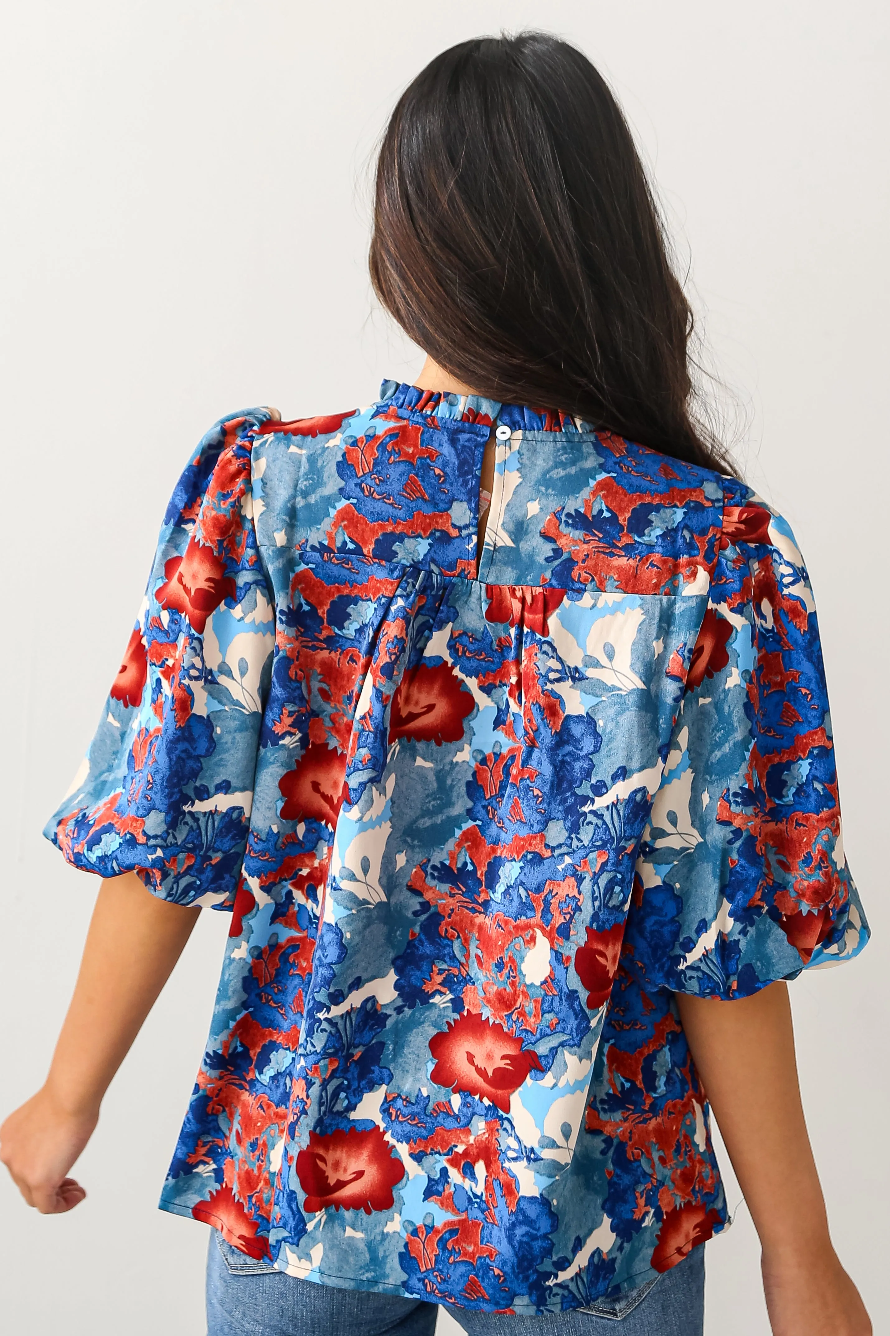 FINAL SALE - Undeniably Cute Puff Sleeve Blouse