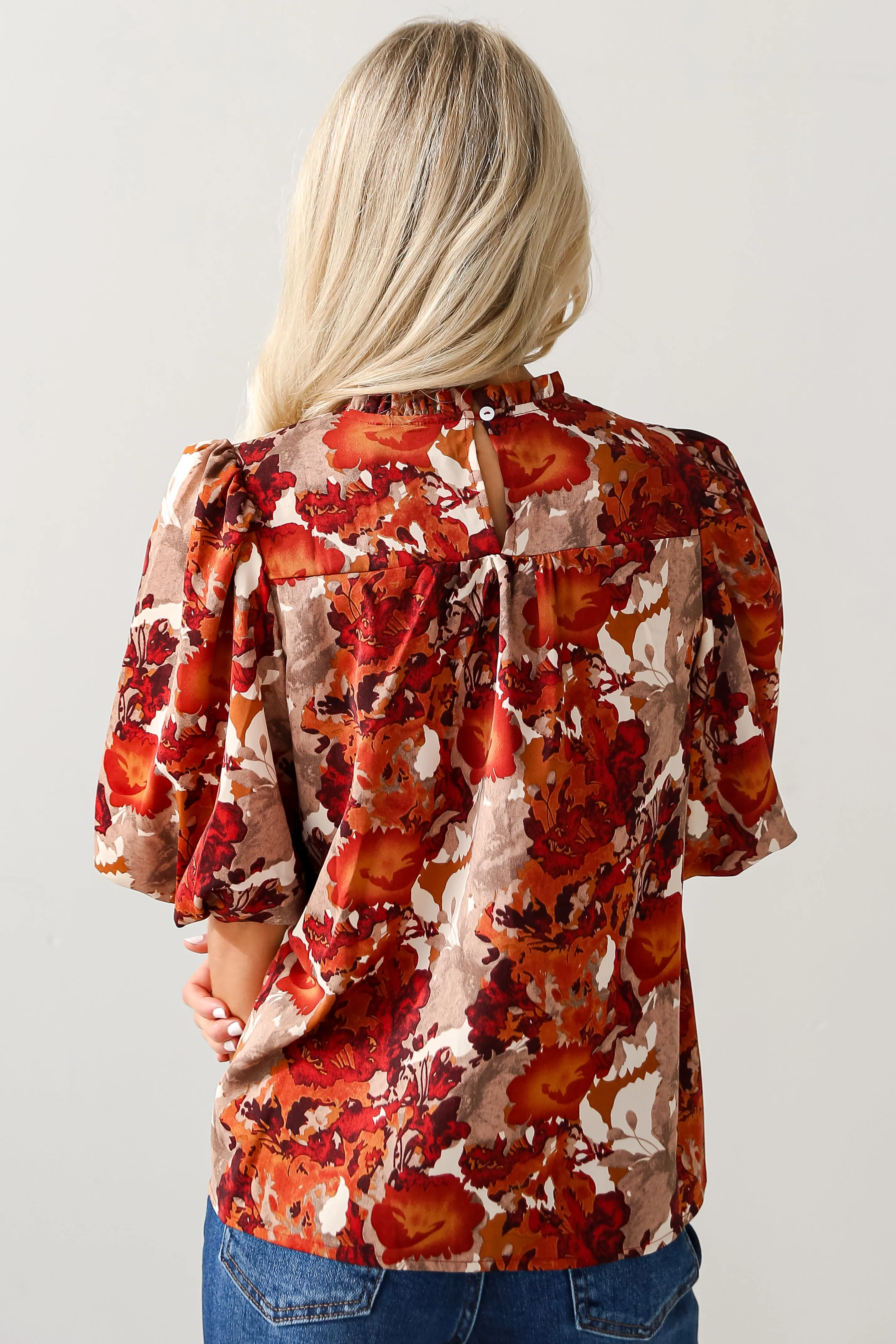 FINAL SALE - Undeniably Cute Puff Sleeve Blouse
