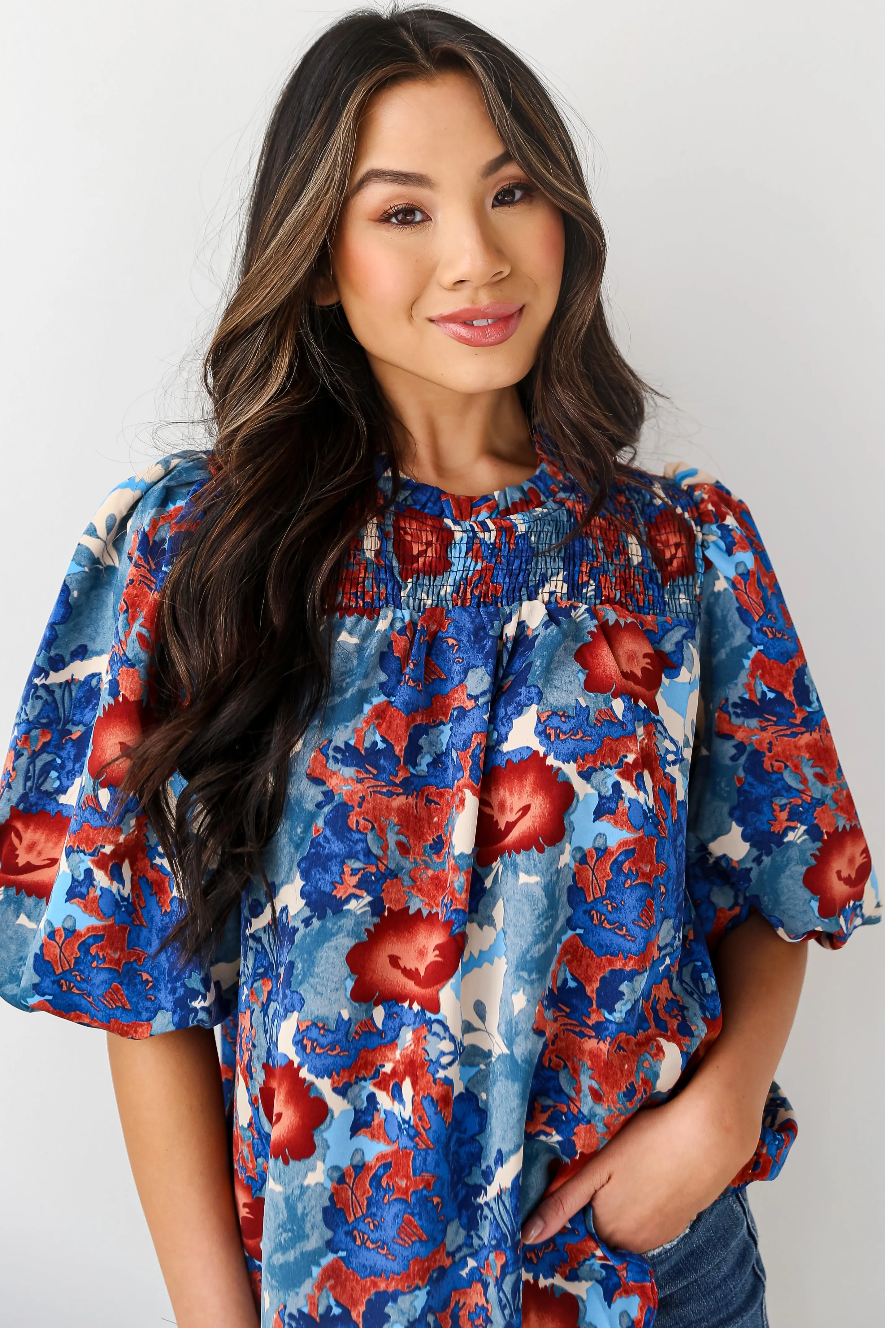 FINAL SALE - Undeniably Cute Puff Sleeve Blouse