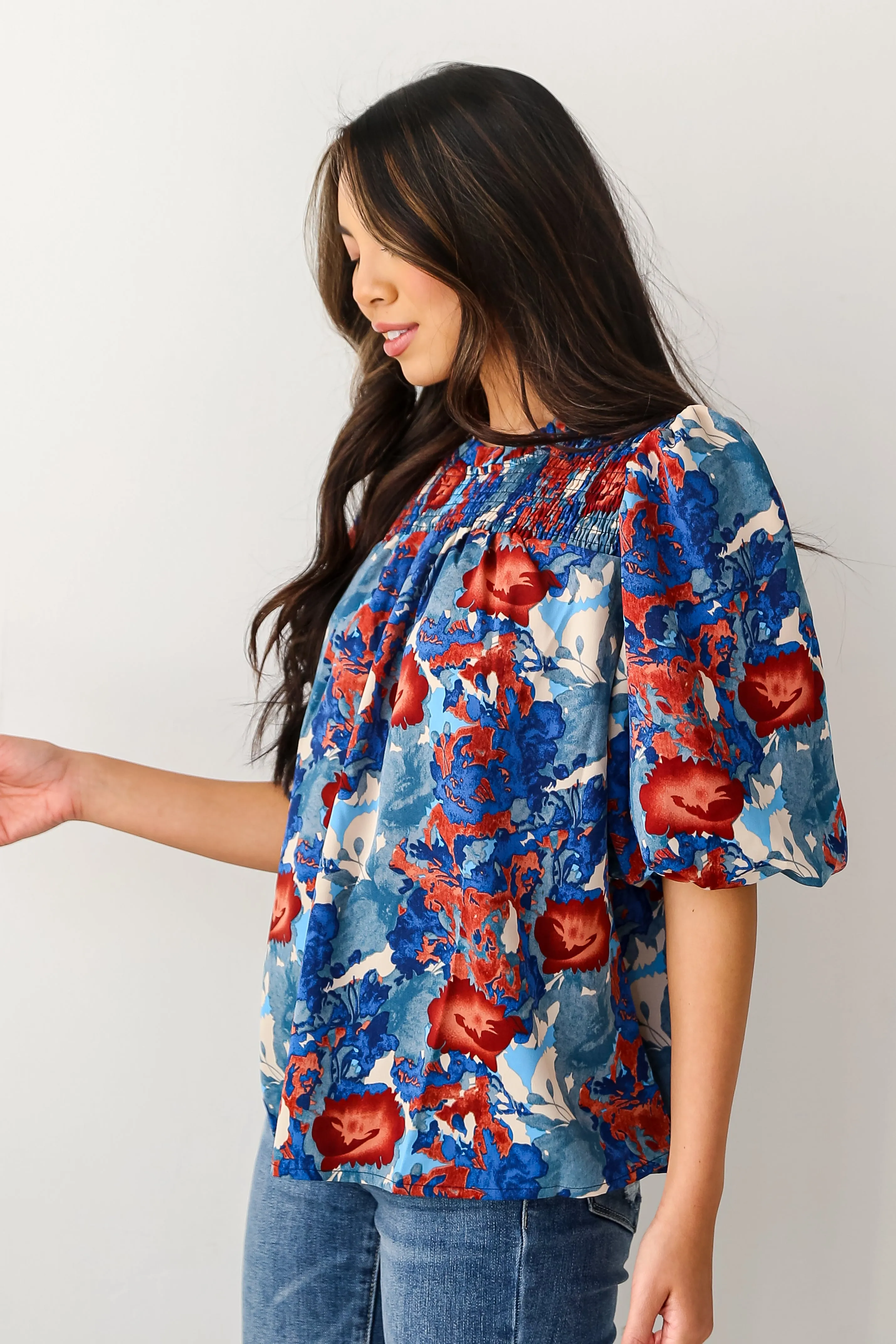 FINAL SALE - Undeniably Cute Puff Sleeve Blouse