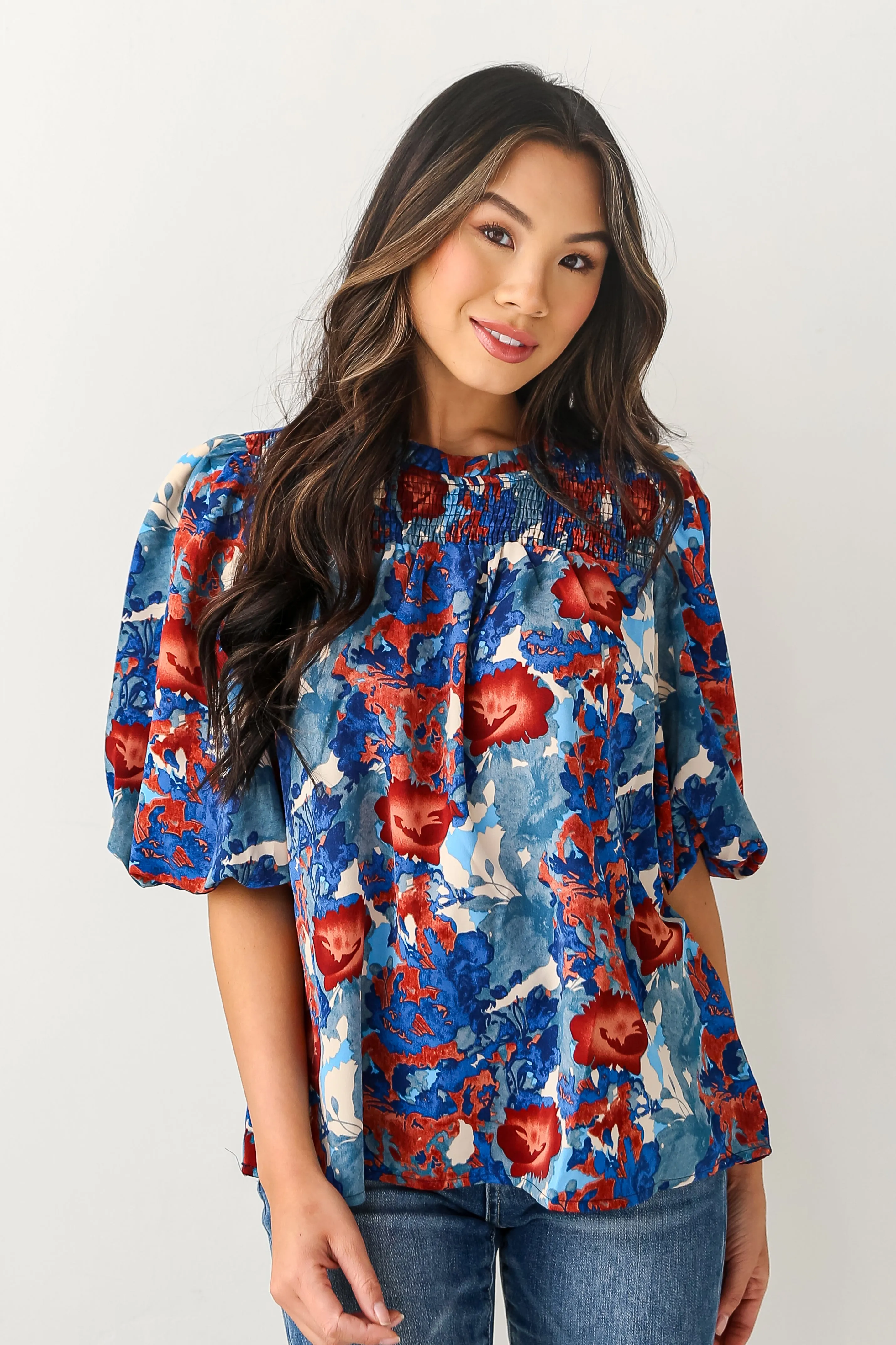 FINAL SALE - Undeniably Cute Puff Sleeve Blouse