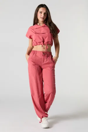Flowy Self Tie Hem Jogger