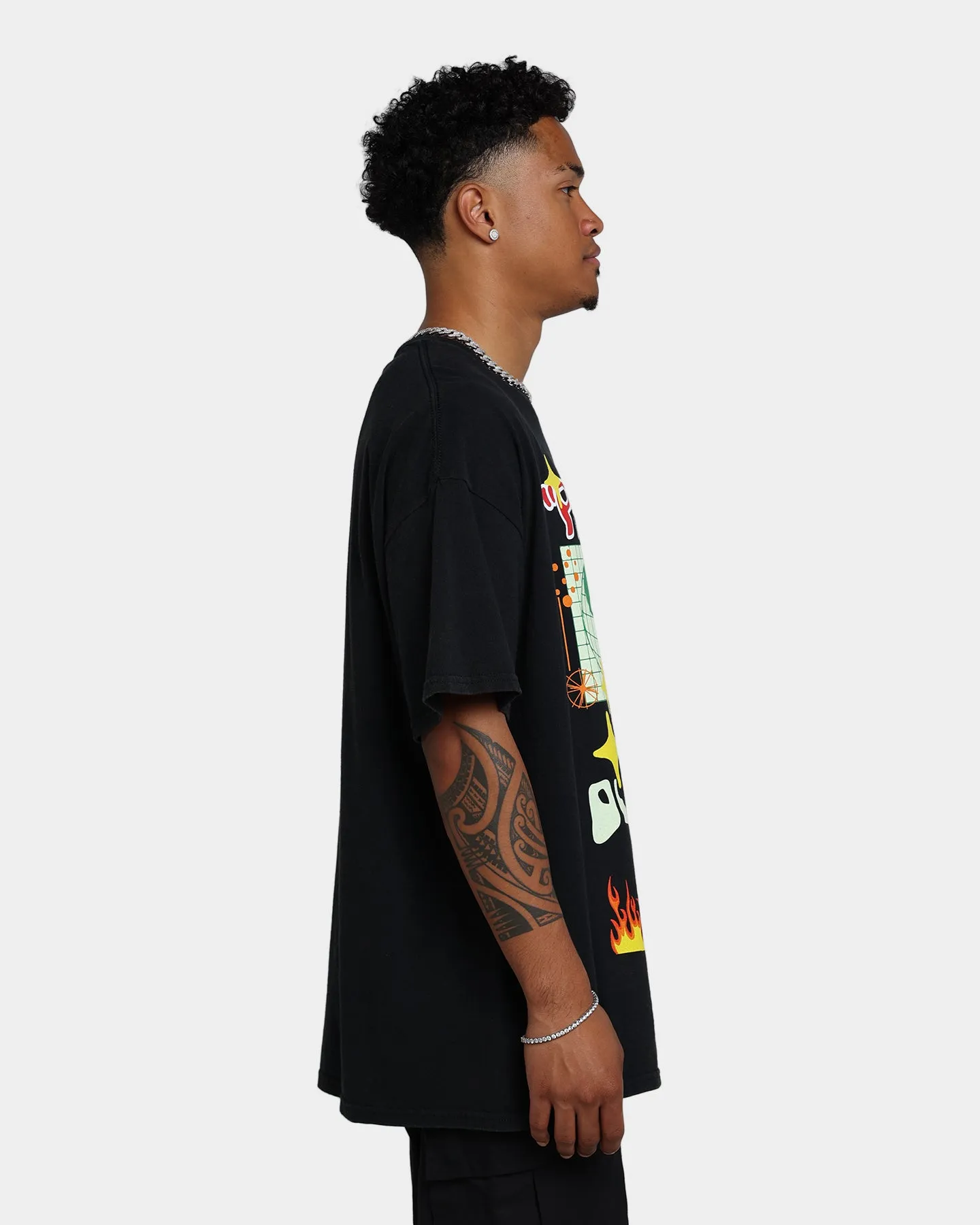 Goat Crew Protect Our Earth Vintage T-Shirt Black Wash