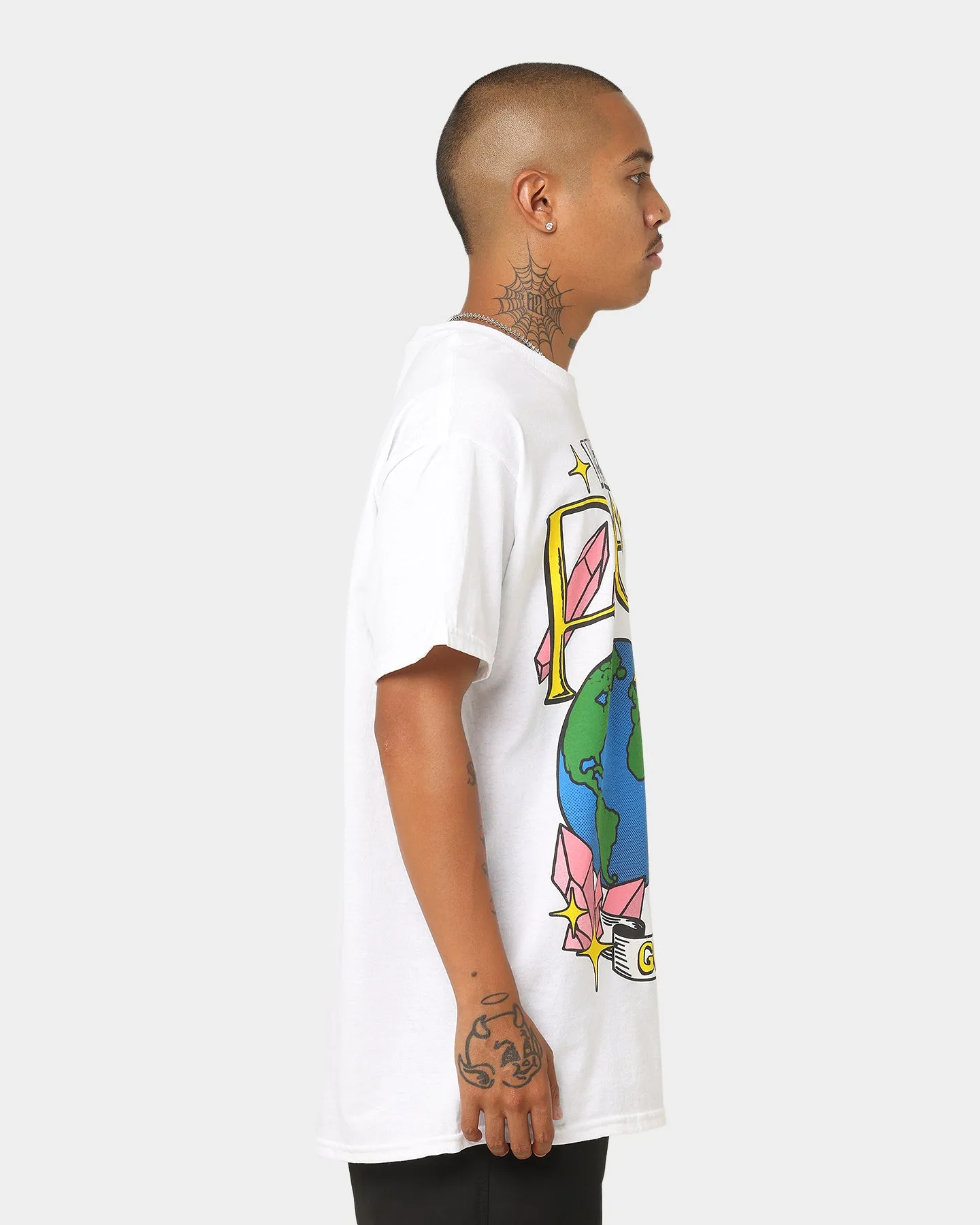 Goat Crew World Peace T-Shirt White