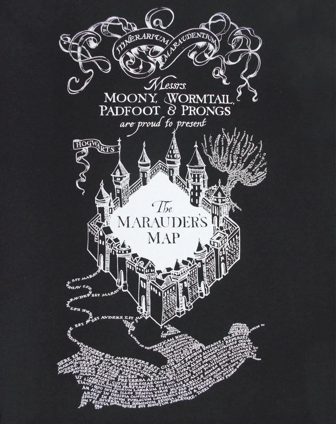 Harry Potter Marauders Map Men's T-Shirt