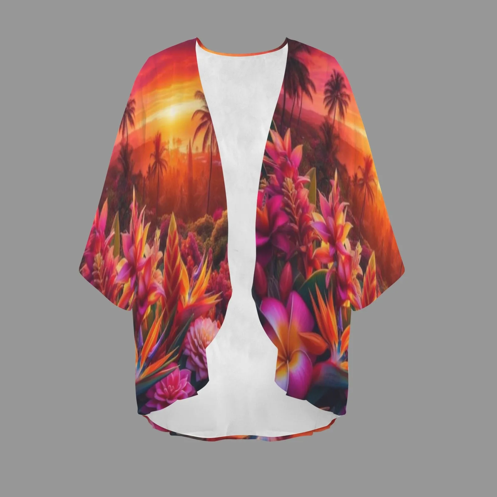 Hawaiian Ginger at Sunset Bathing Suit Cover Up, Tunic
