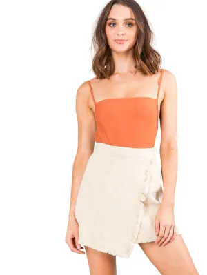 Heartbreaker Wrap Skirt - Light Fennel
