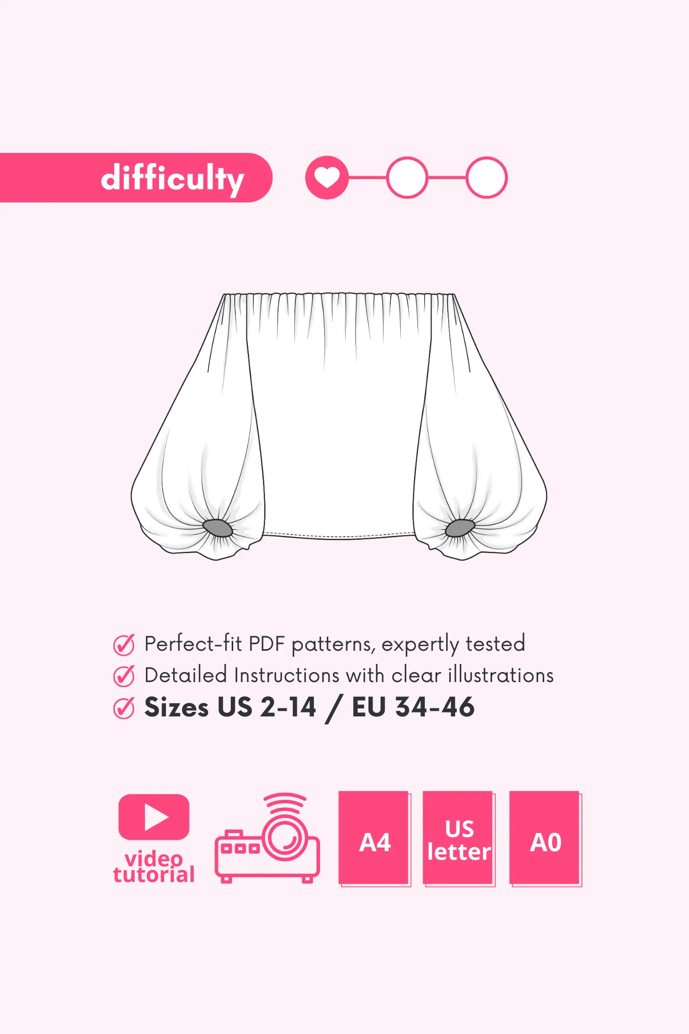 Helen - Peasant Top Pattern
