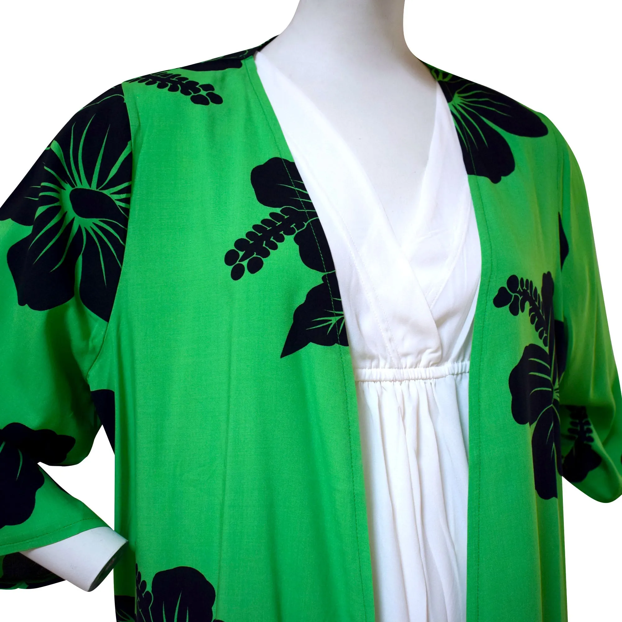 Hibiscus Women's Kimono Cardigan