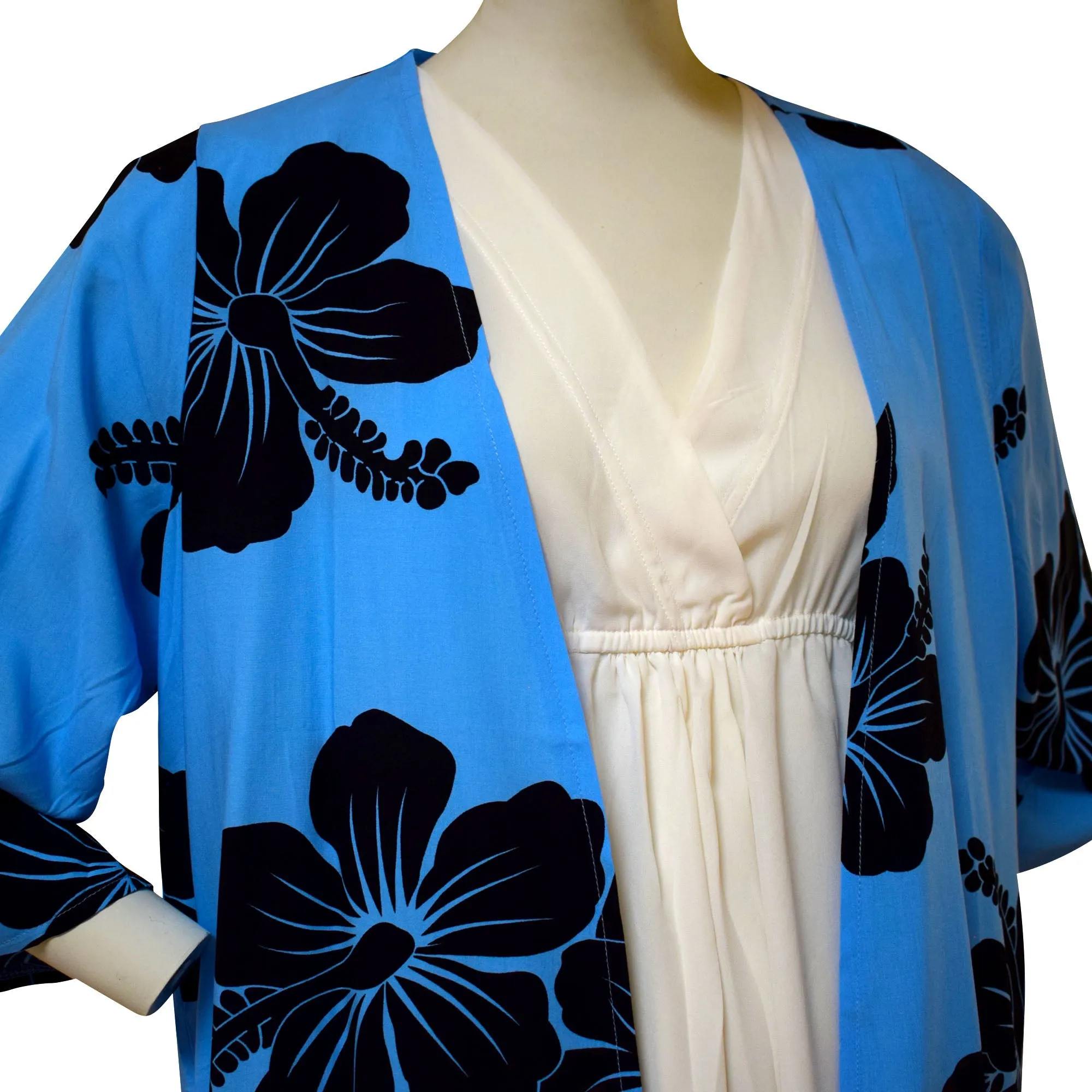 Hibiscus Women's Kimono Cardigan