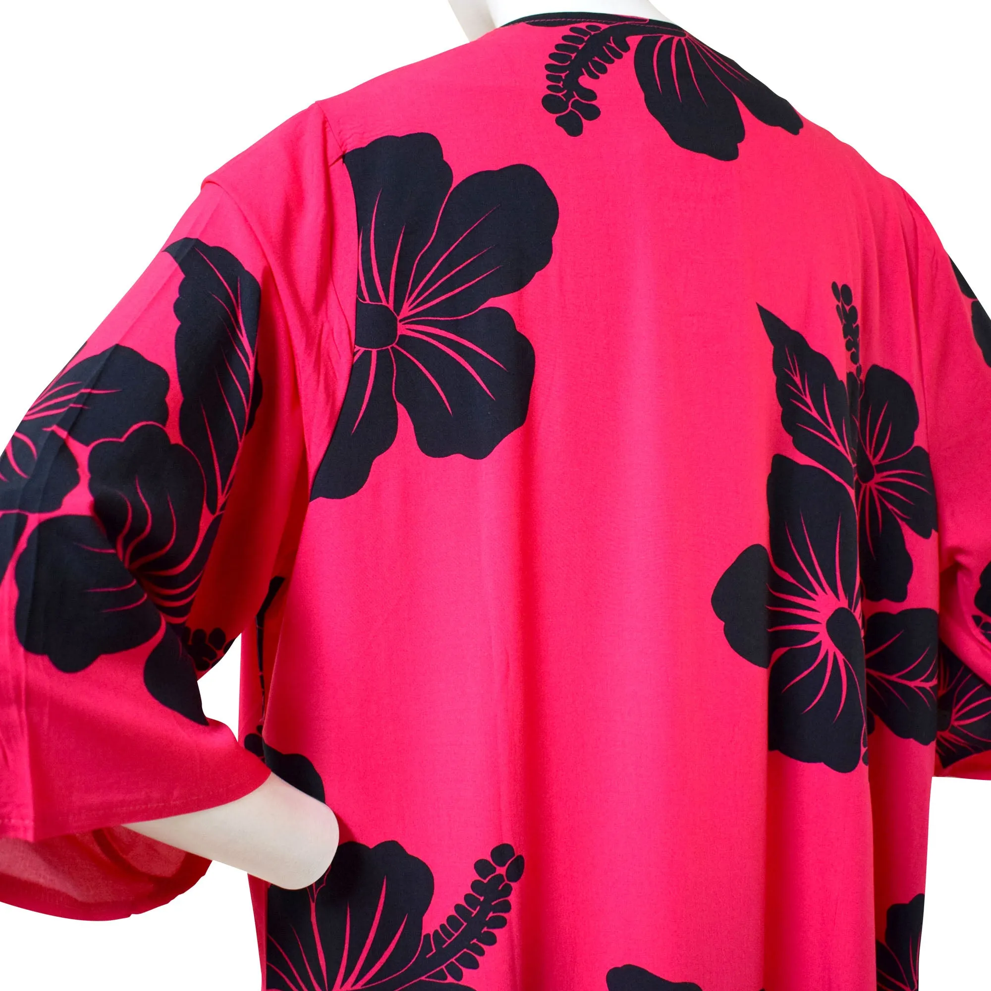 Hibiscus Women's Kimono Cardigan