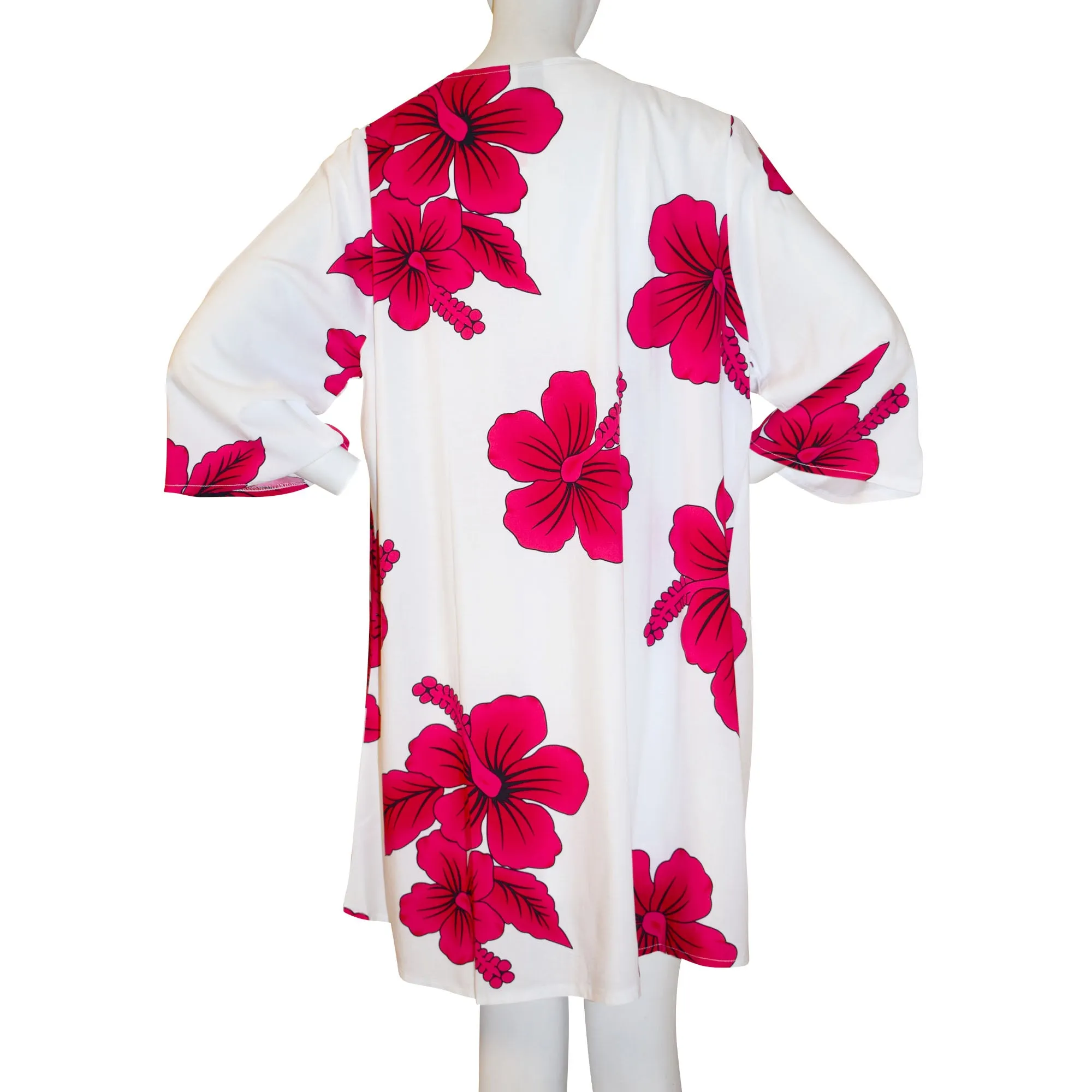 Hibiscus Women's Kimono Cardigan