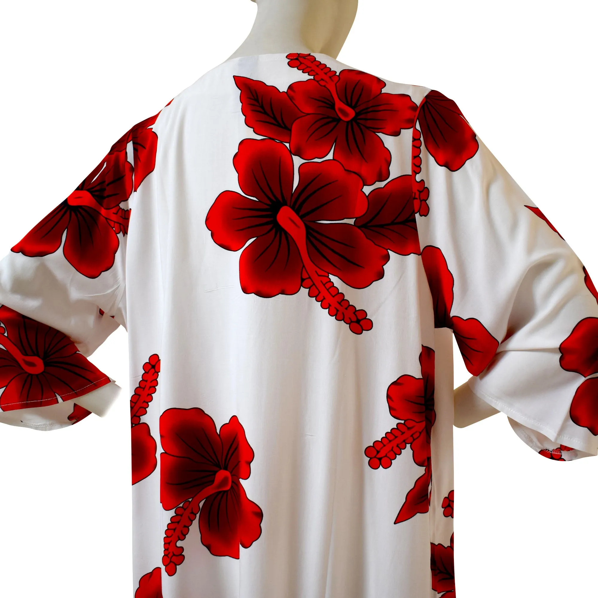 Hibiscus Women's Kimono Cardigan