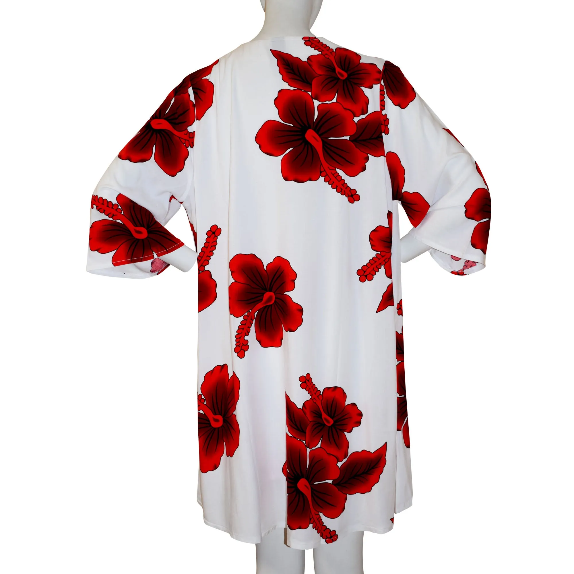 Hibiscus Women's Kimono Cardigan