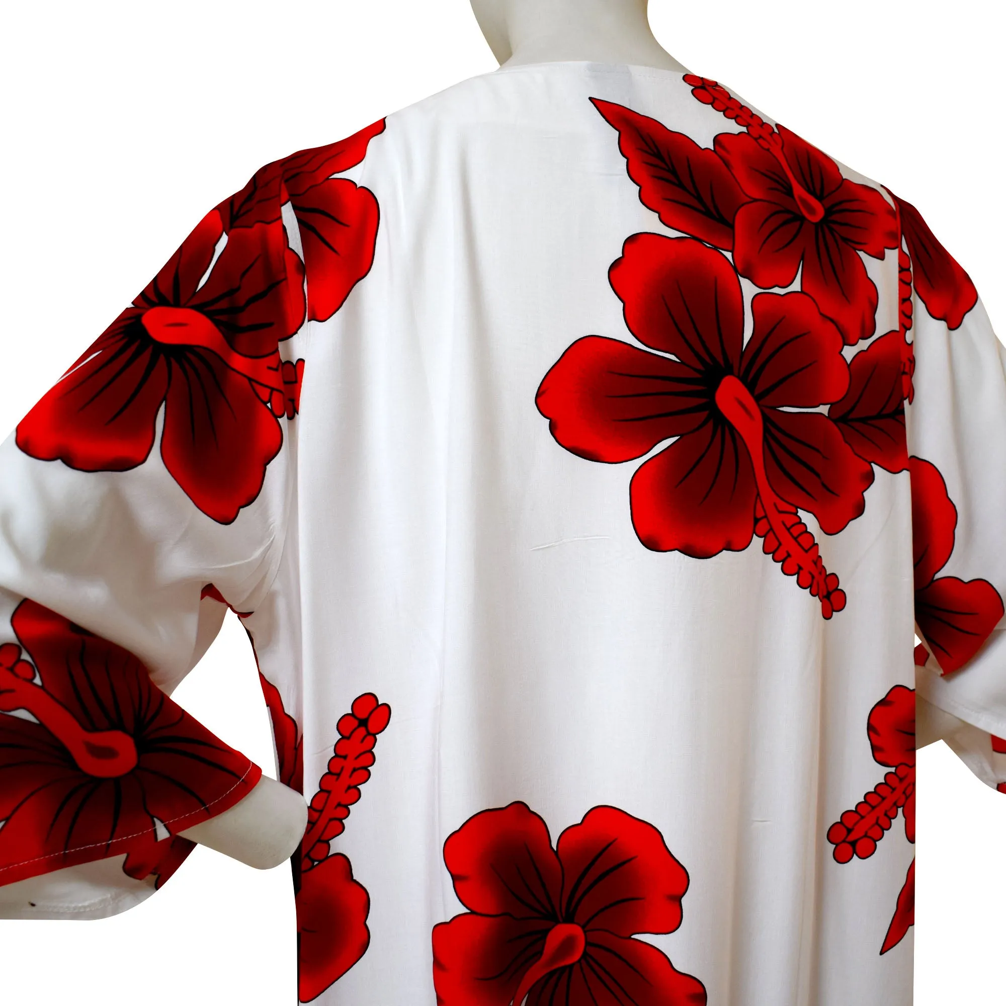 Hibiscus Women's Kimono Cardigan