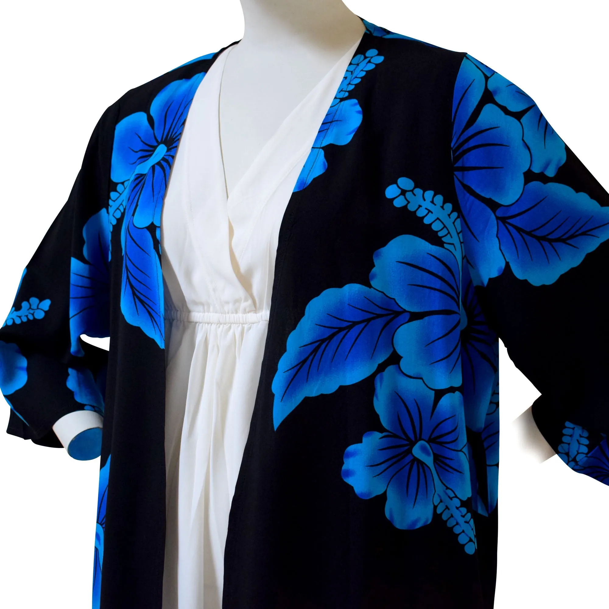 Hibiscus Women's Kimono Cardigan