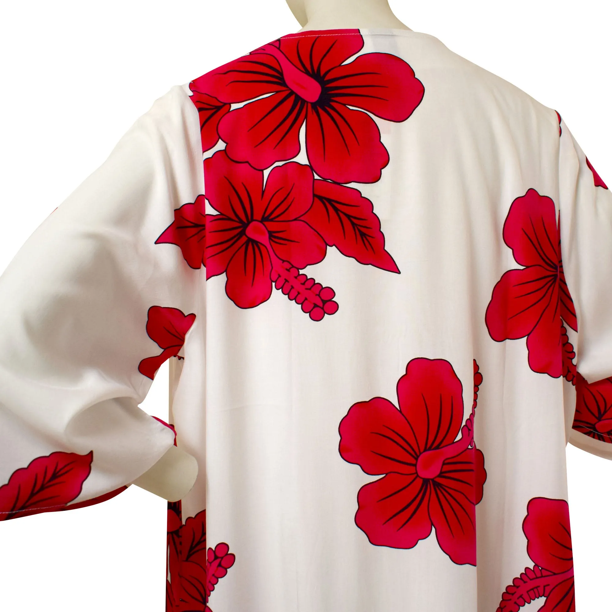 Hibiscus Women's Kimono Cardigan
