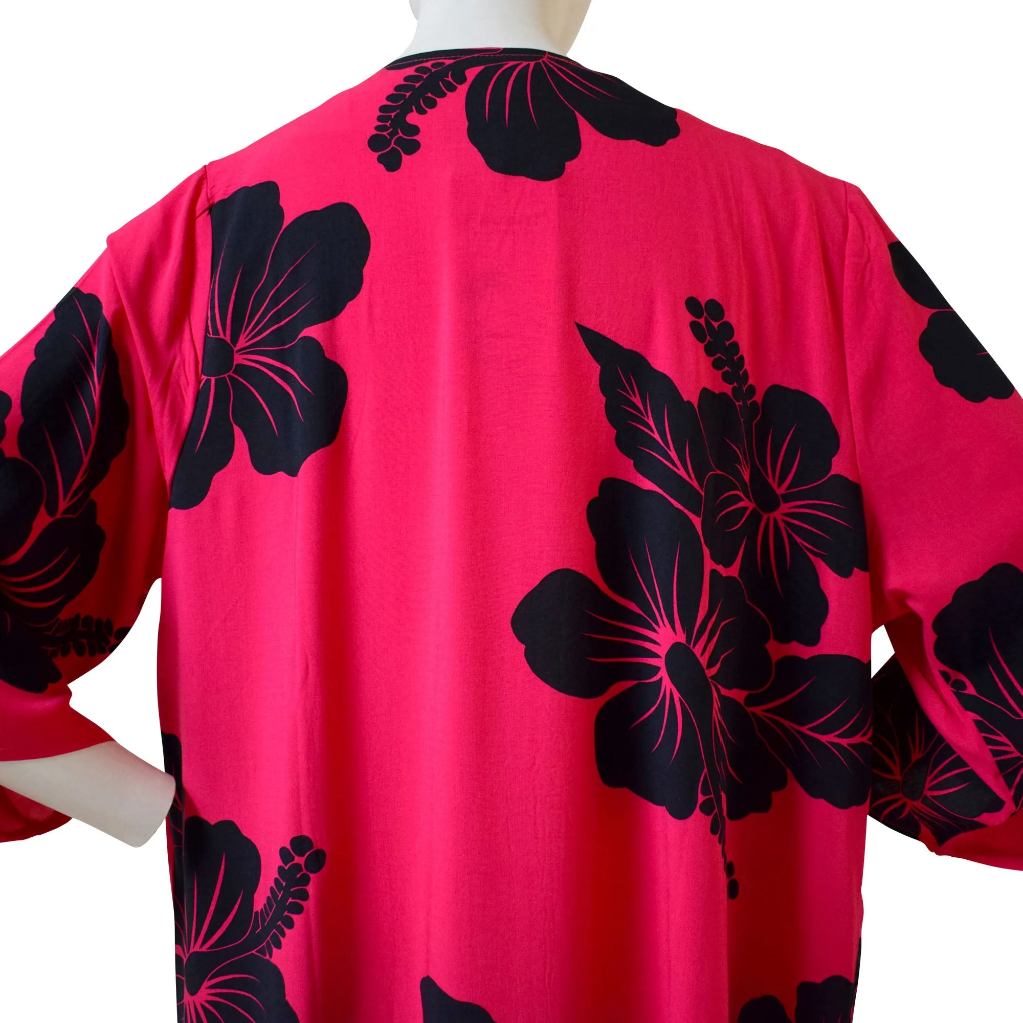 Hibiscus Women's Kimono Cardigan