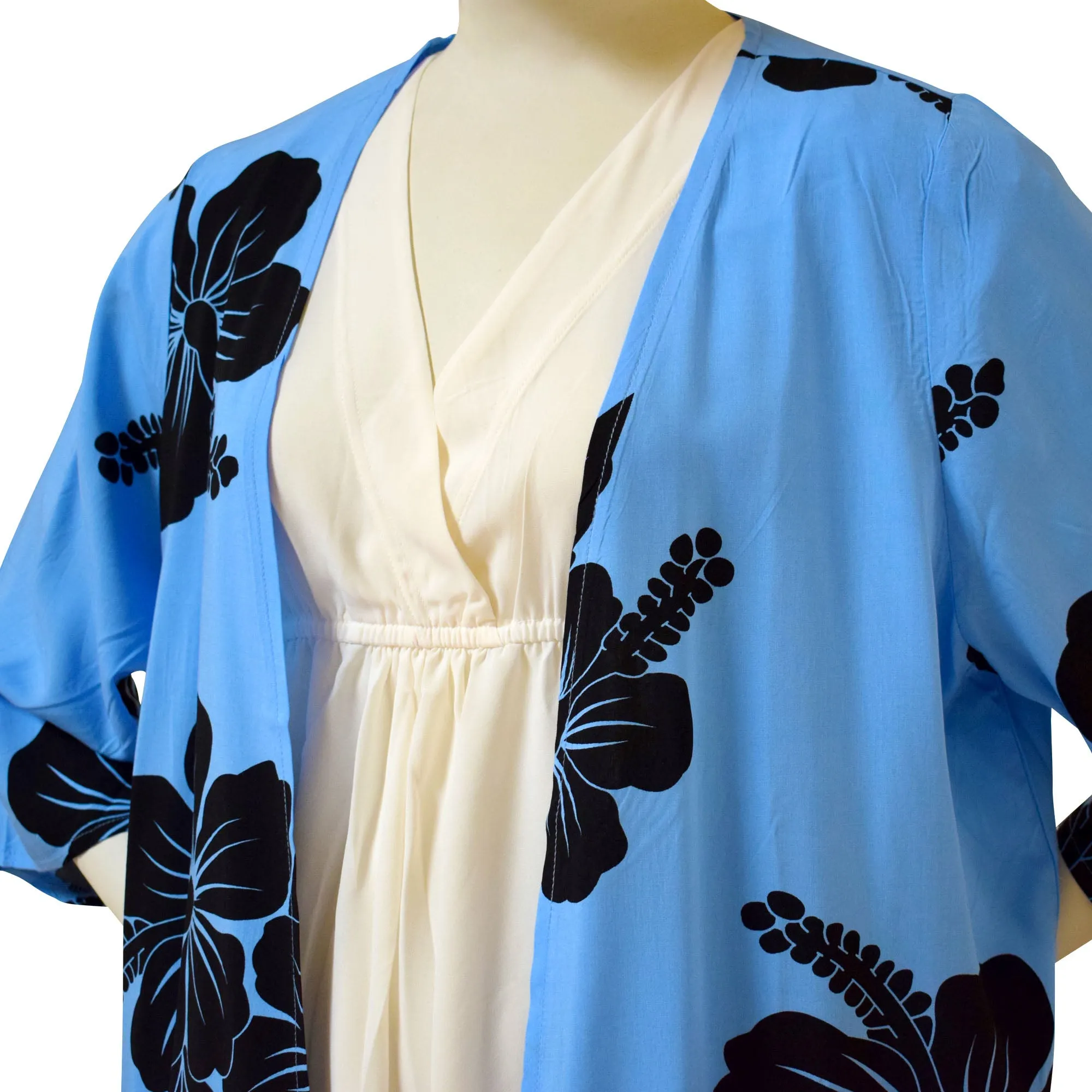 Hibiscus Women's Kimono Cardigan
