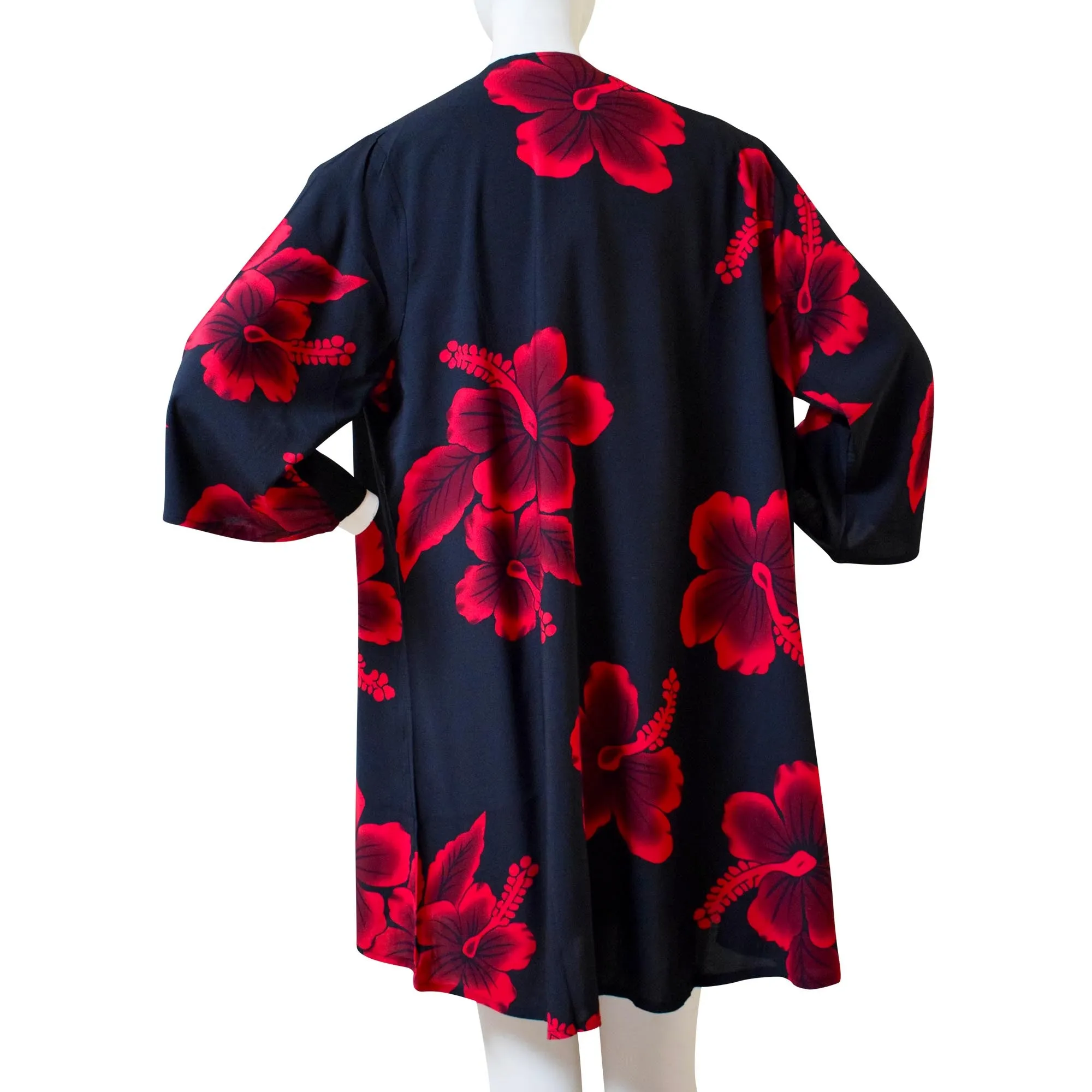 Hibiscus Women's Kimono Cardigan