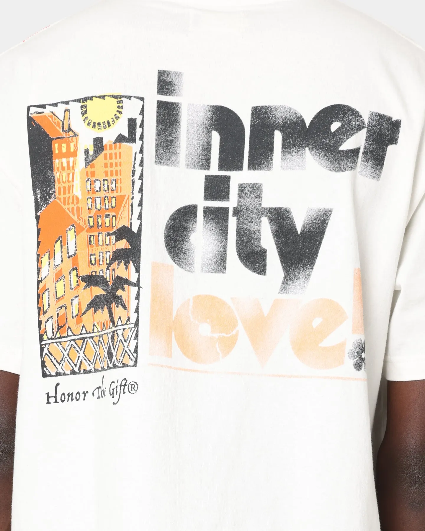 Honor The Gift Inner City Love T-Shirt Bone