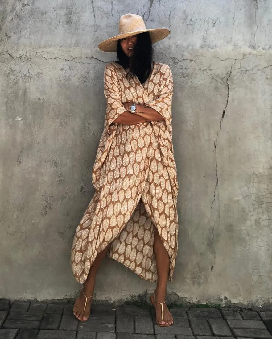Kimono Tie-Dye Beach Cover Up: Women's Bikini Cardigan