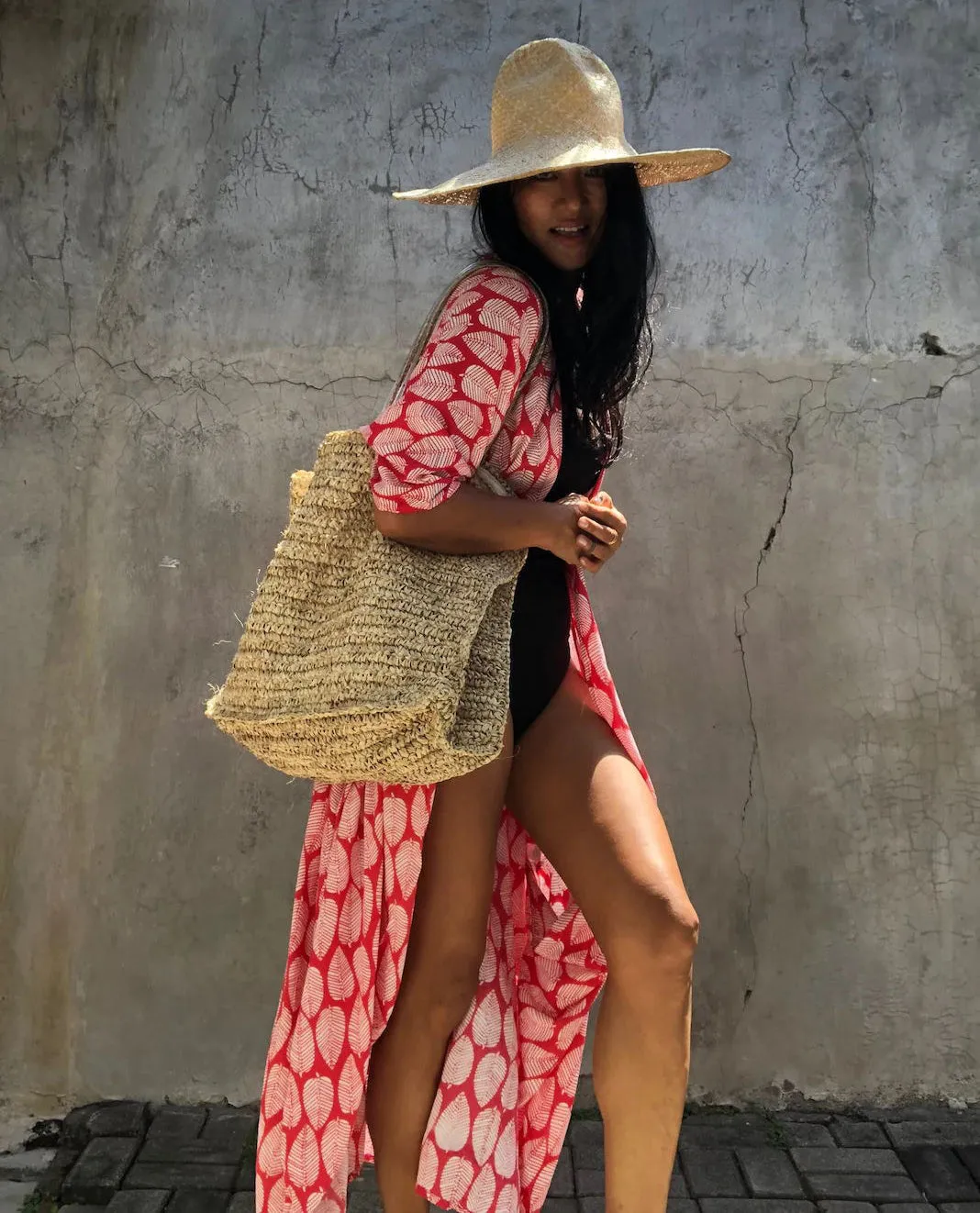 Kimono Tie-Dye Beach Cover Up: Women's Bikini Cardigan