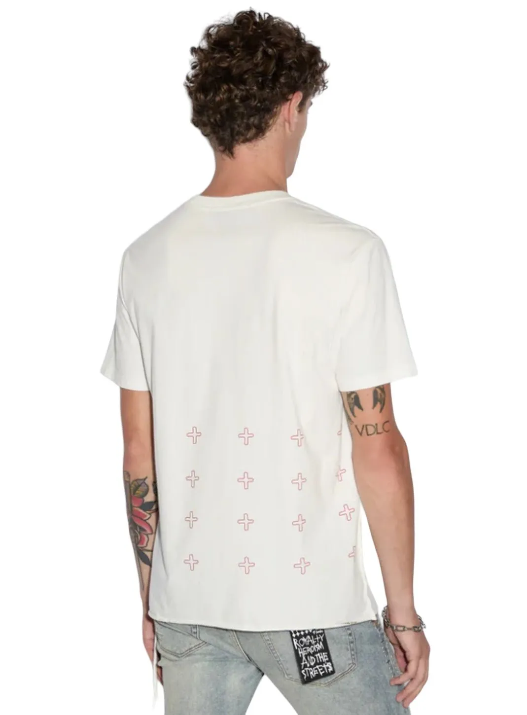 Ksubi Sinners Kash Ss Tee Vintage White