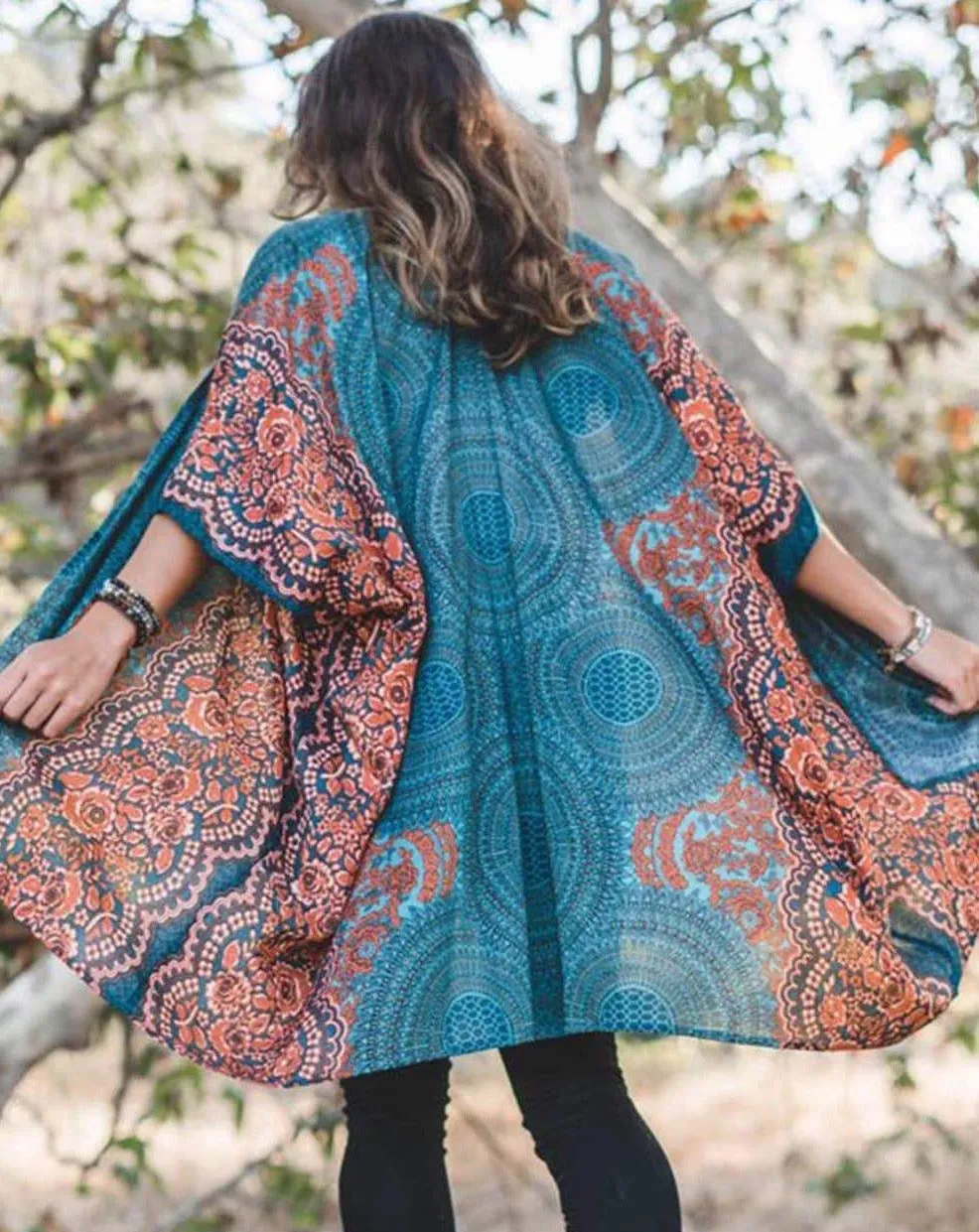 LAHAINA MANDALA KIMONO