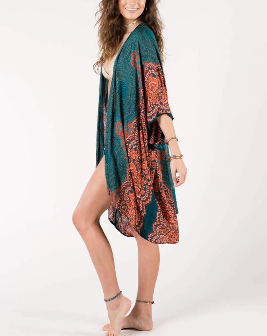 LAHAINA MANDALA KIMONO