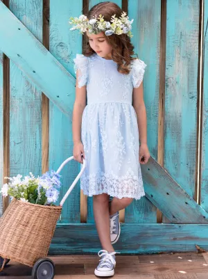 Let Your Dreams Blossom Lace Dress
