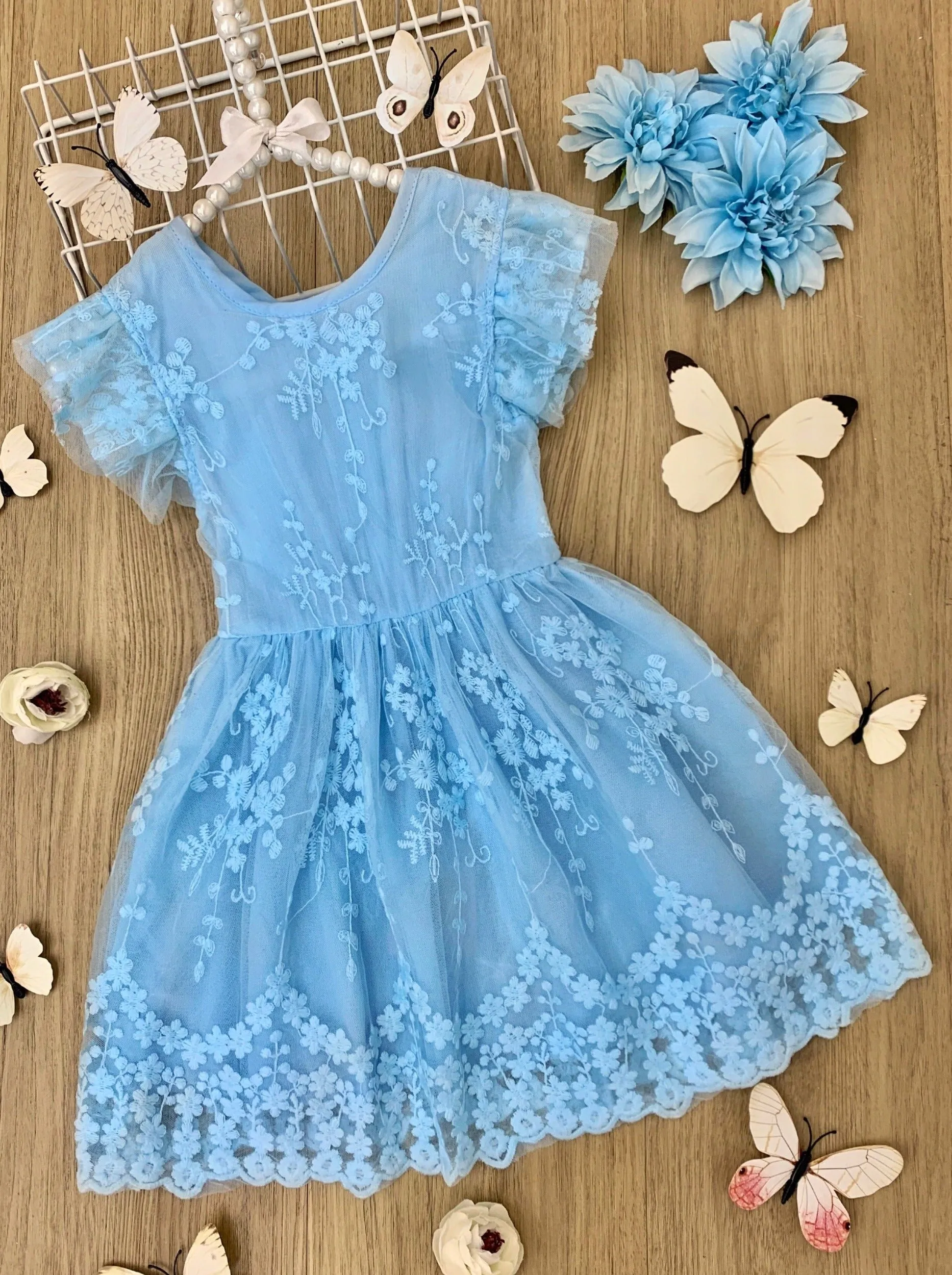 Let Your Dreams Blossom Lace Dress