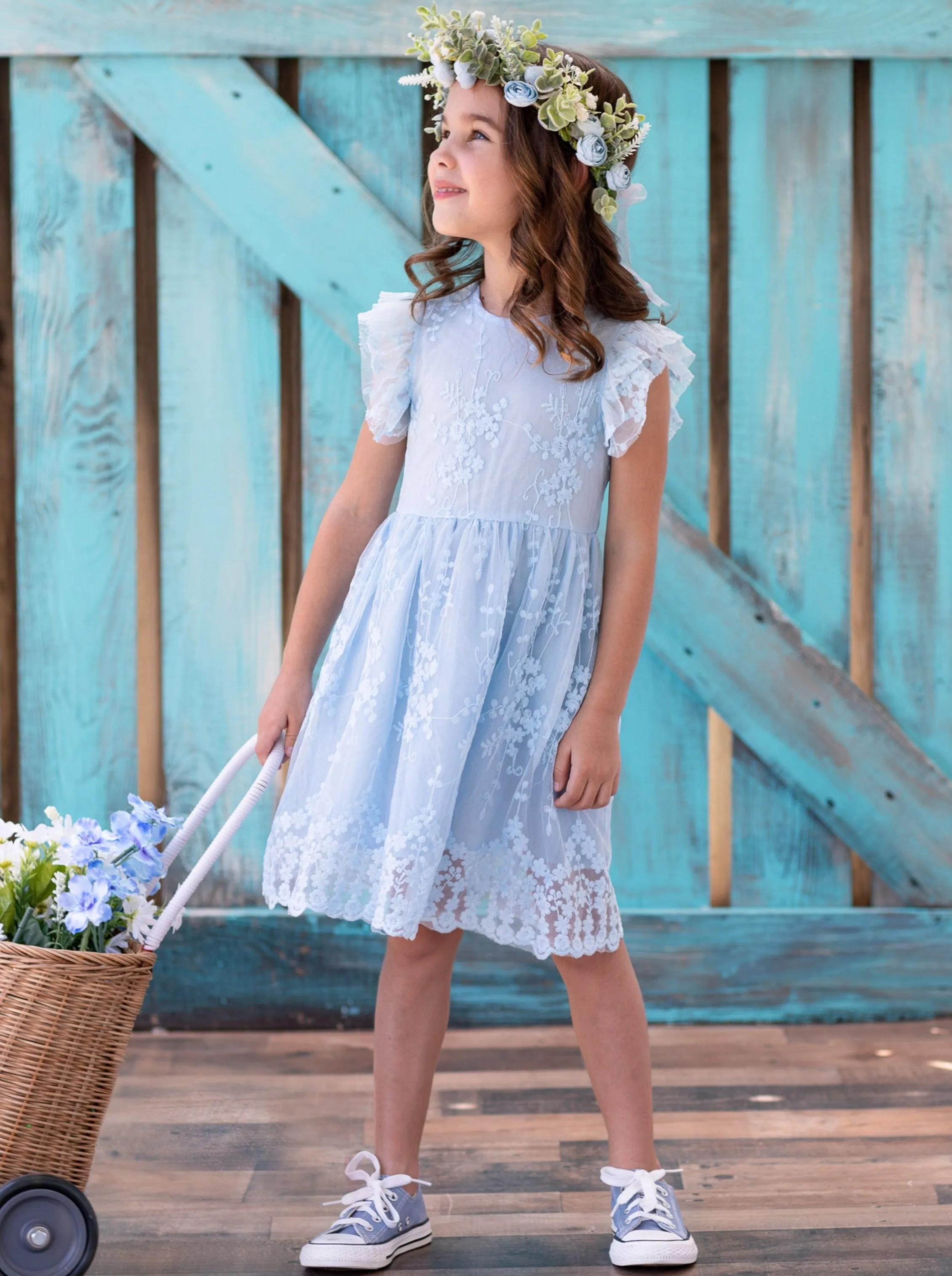 Let Your Dreams Blossom Lace Dress