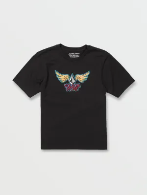 Little Boys Wingz Short Sleeve Tee - Black