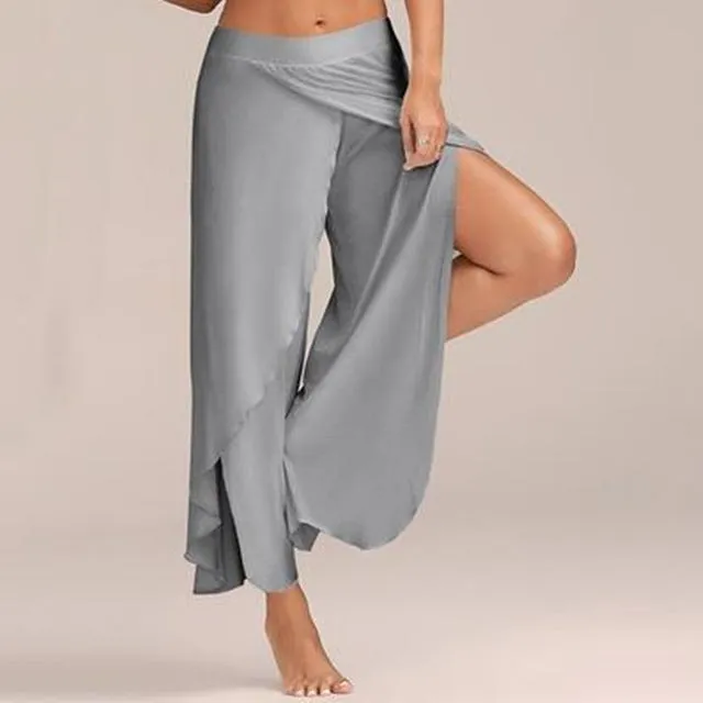 Nibesser Chiffon Women Causal Wide Leg