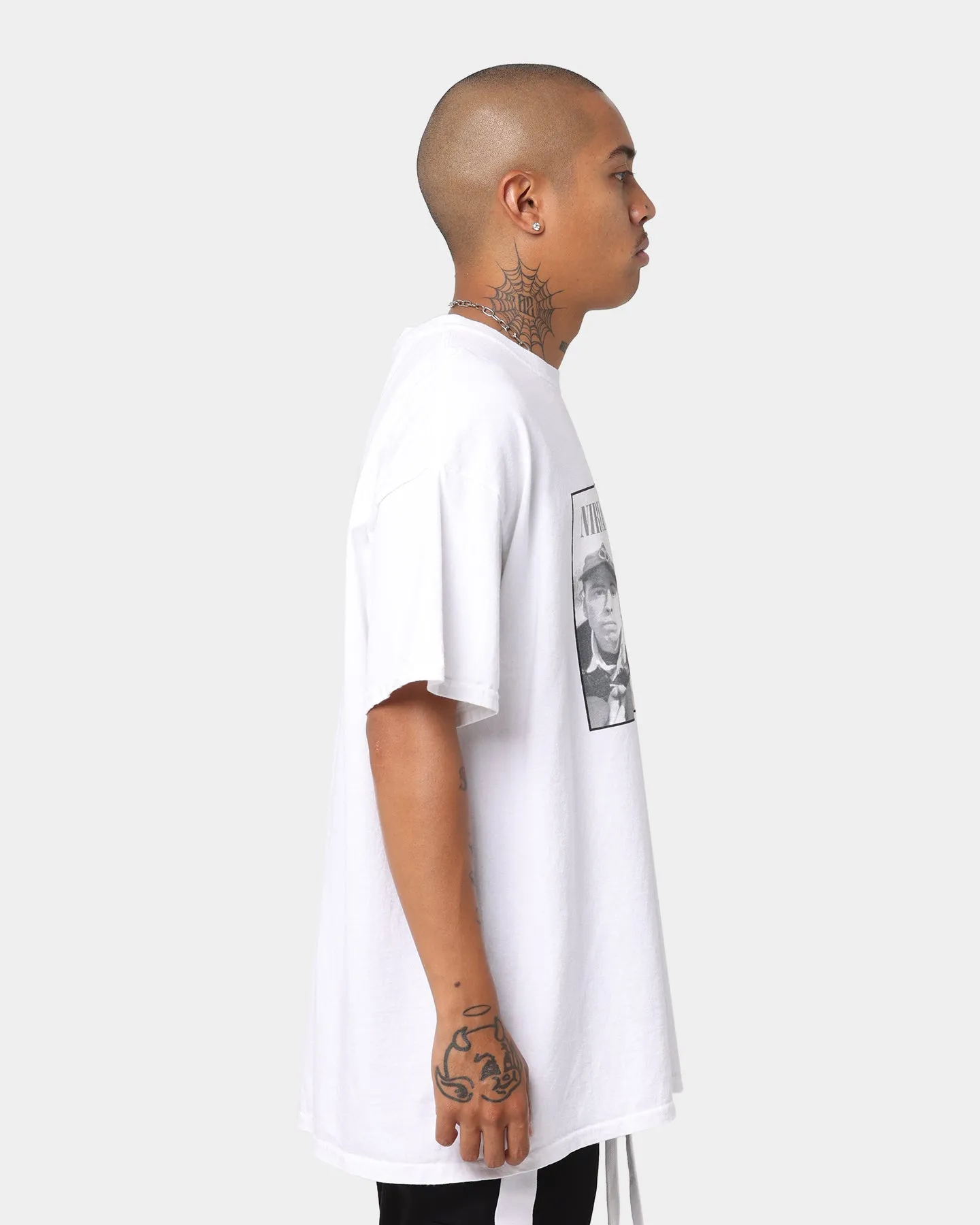 Nirvana Band Photo Vintage T-Shirt White